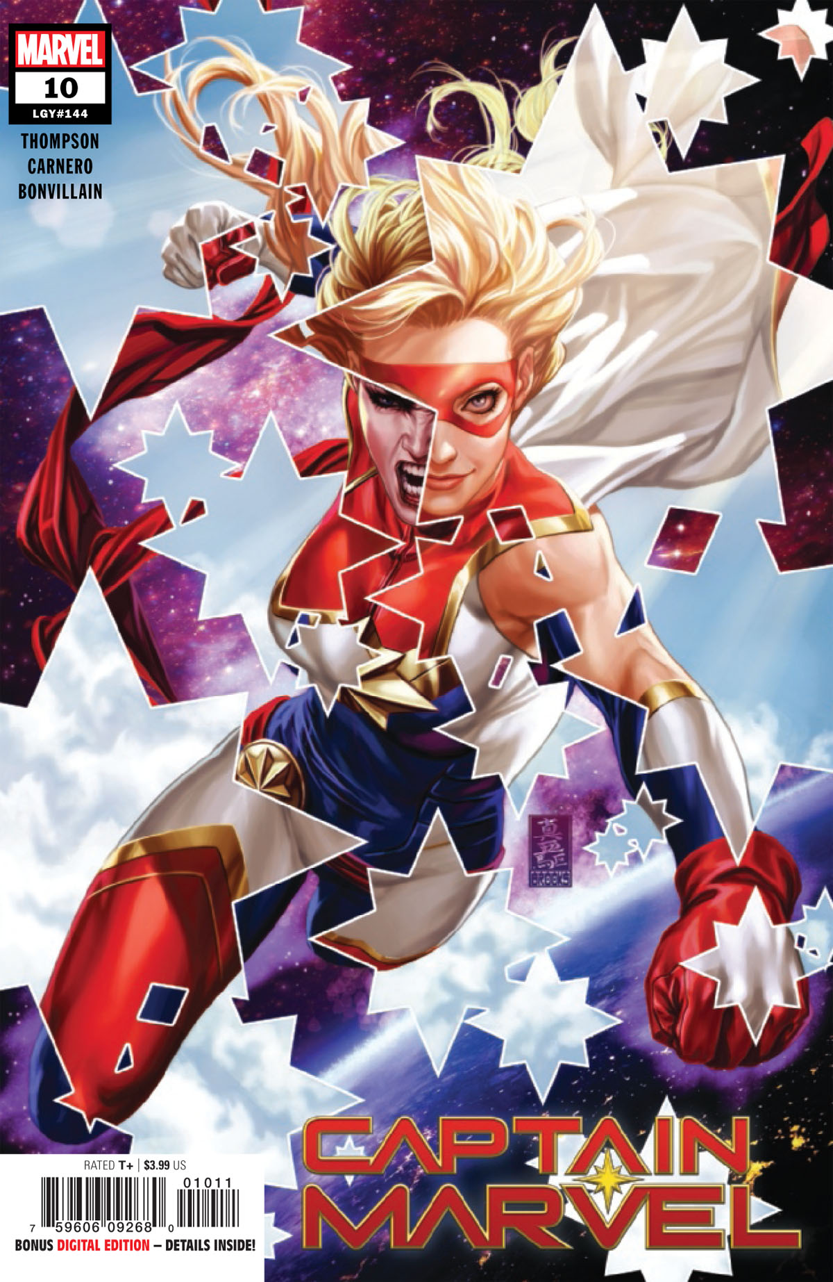 Captain Marvel #10 cover