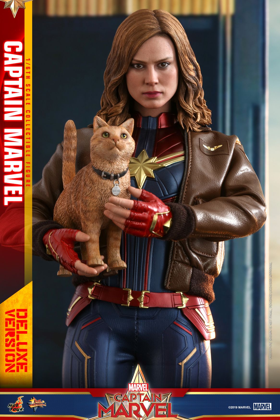 Hot Toys Captain Marvel Captain Marvel Collectible Figure Deluxe_pr10