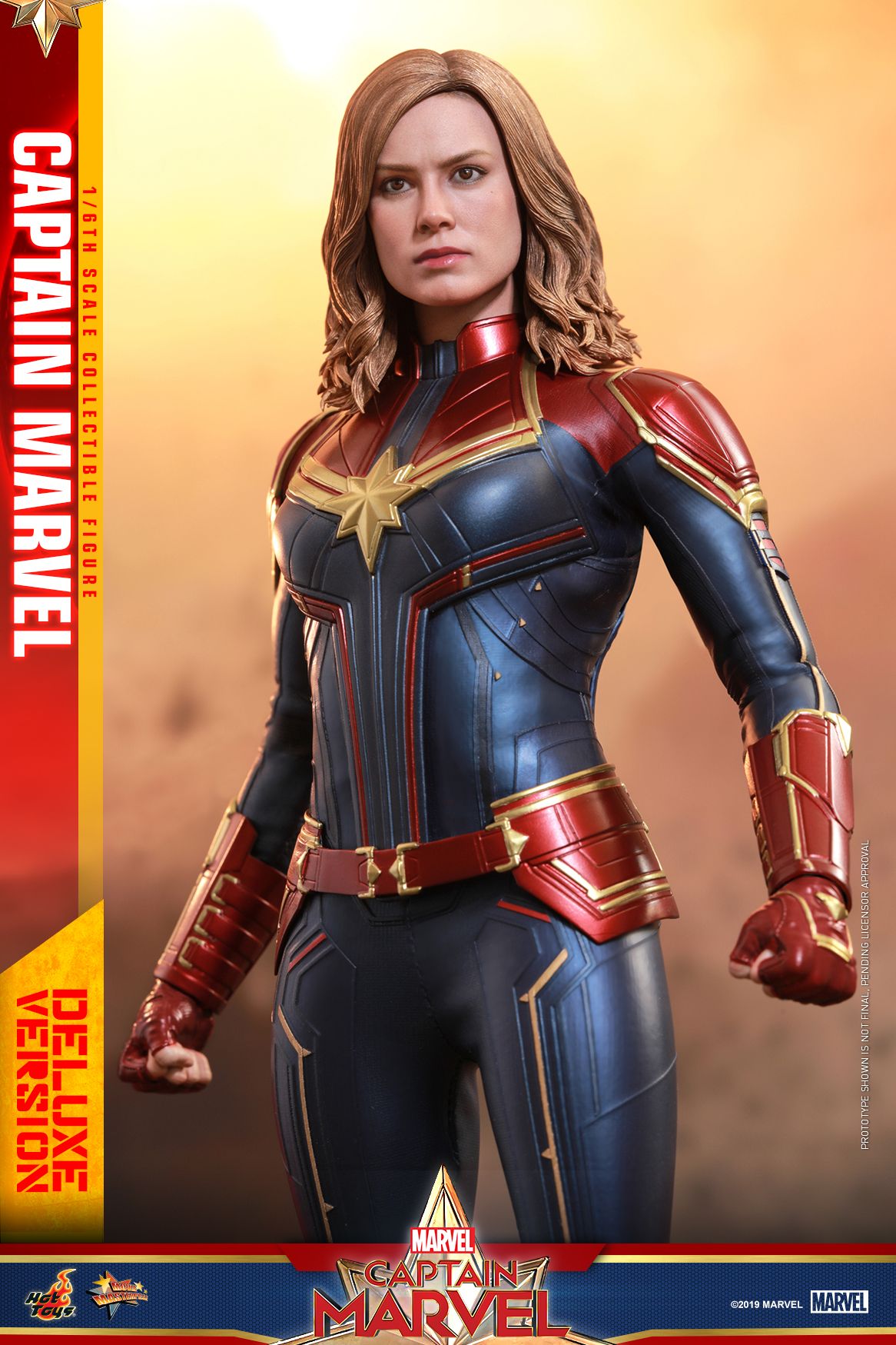 Hot Toys Captain Marvel Captain Marvel Collectible Figure Deluxe_pr7