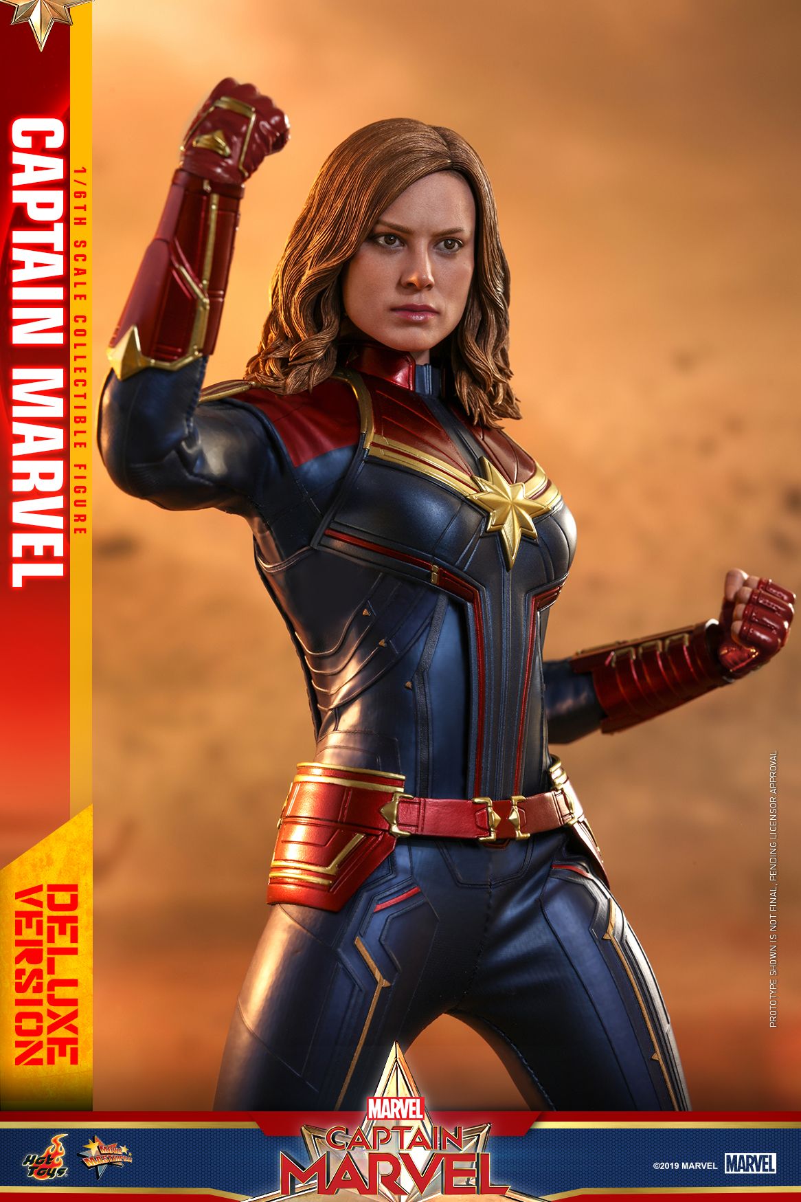 Hot Toys Captain Marvel Captain Marvel Collectible Figure Deluxe_pr8