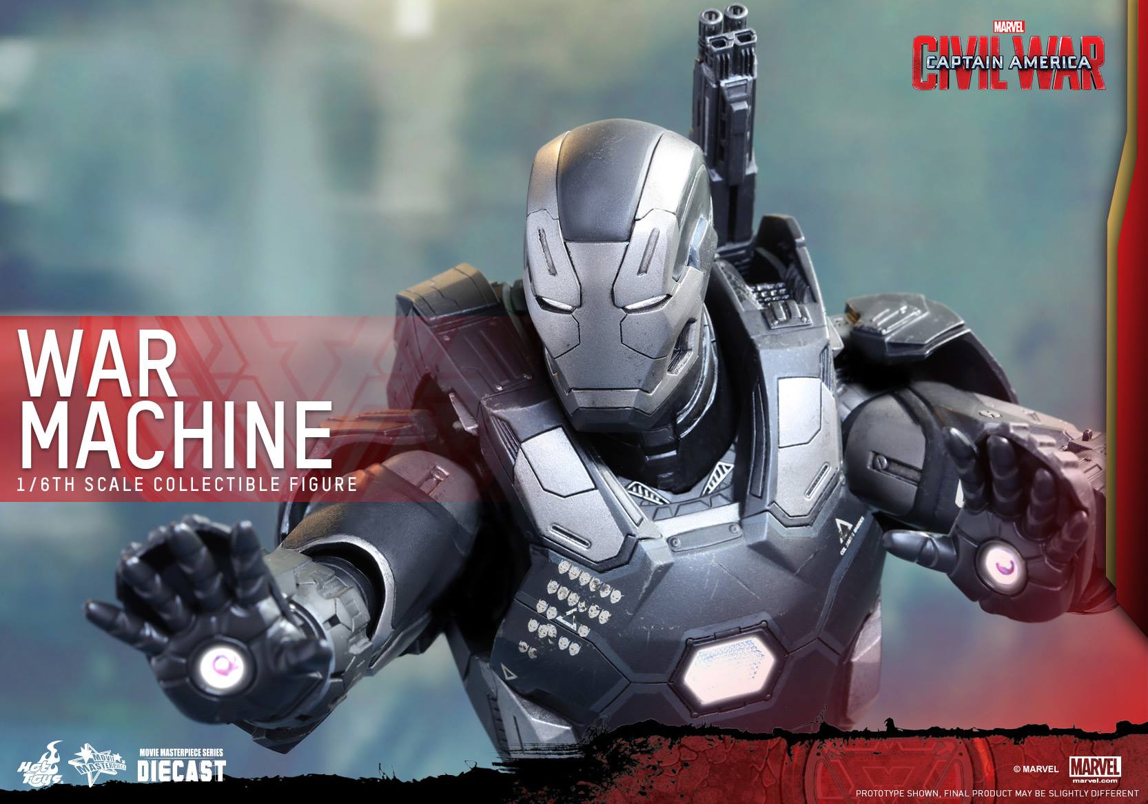 Captain America: Civil War Hot Toys War Machine
