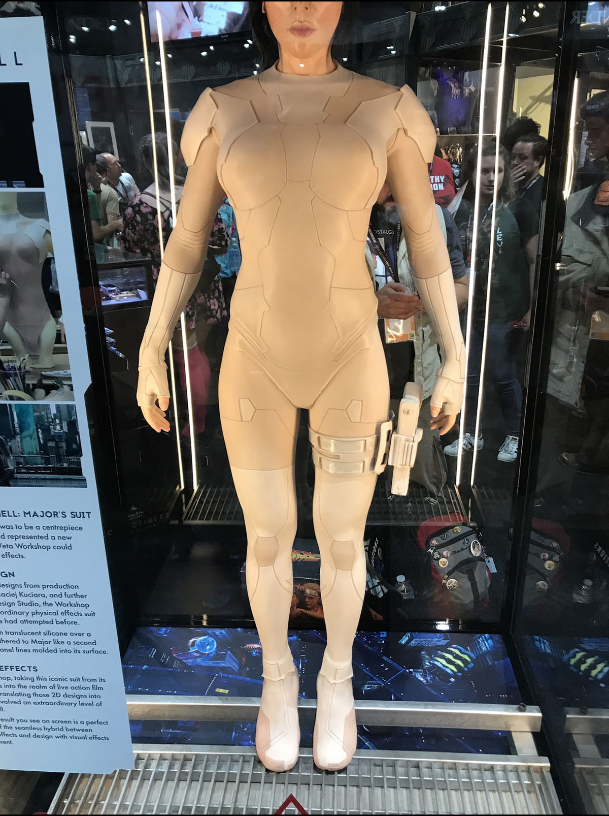Scarlet Johansson's Ghost in the Shell Costume on Display