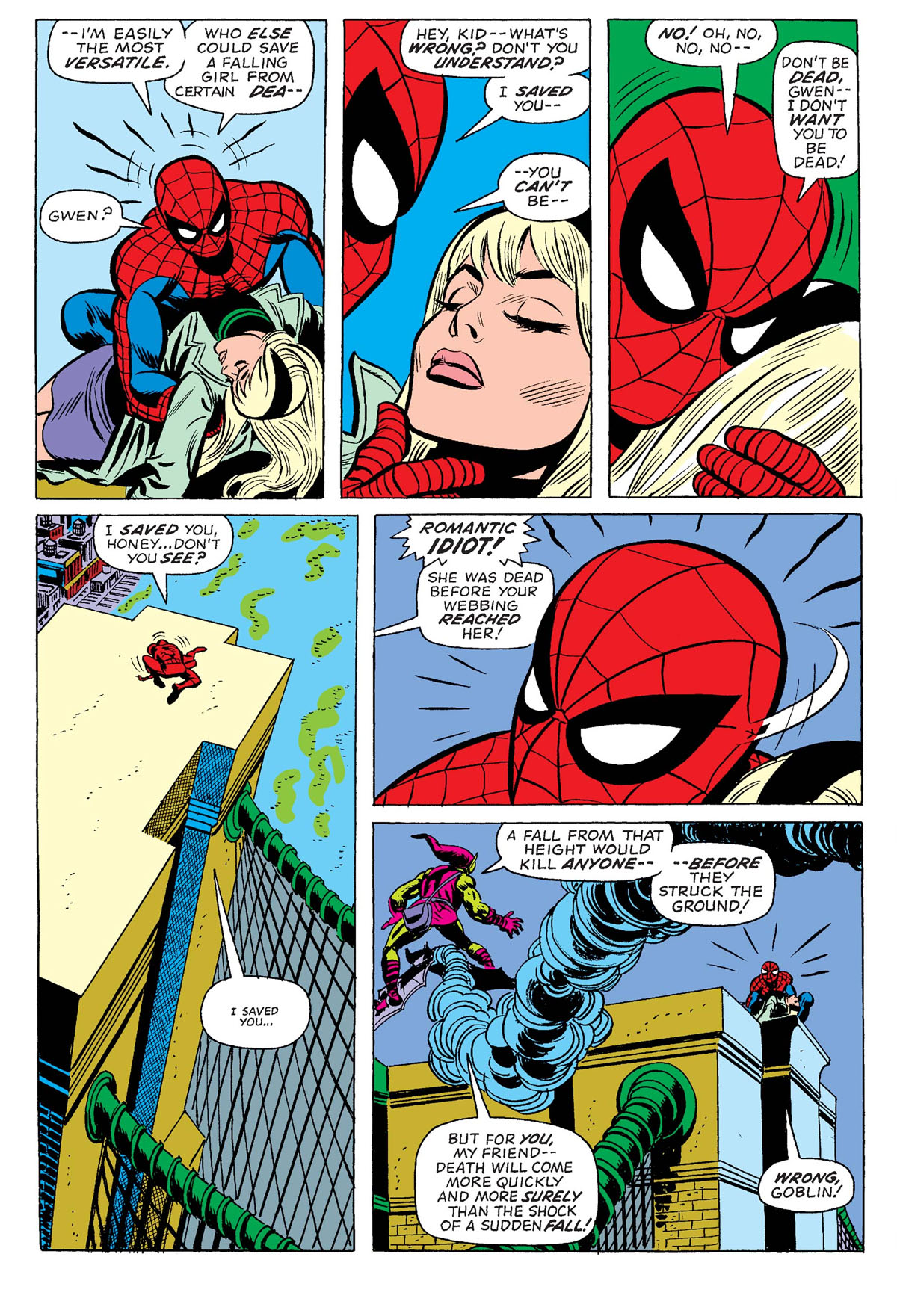 2: The Night Gwen Stacy Died – Amazing Spider-Man #121-122