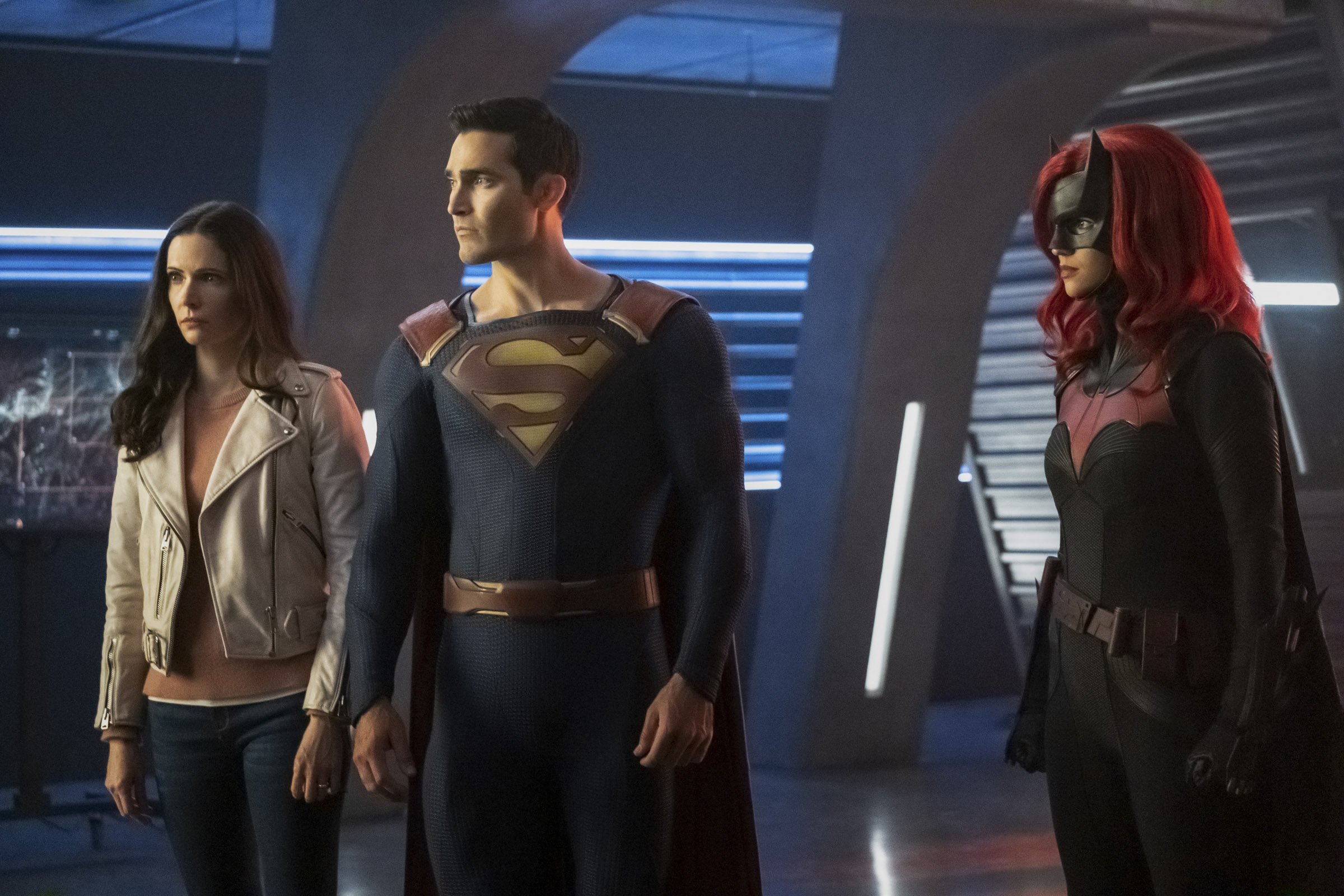 Superman, Lois, and Batwoman