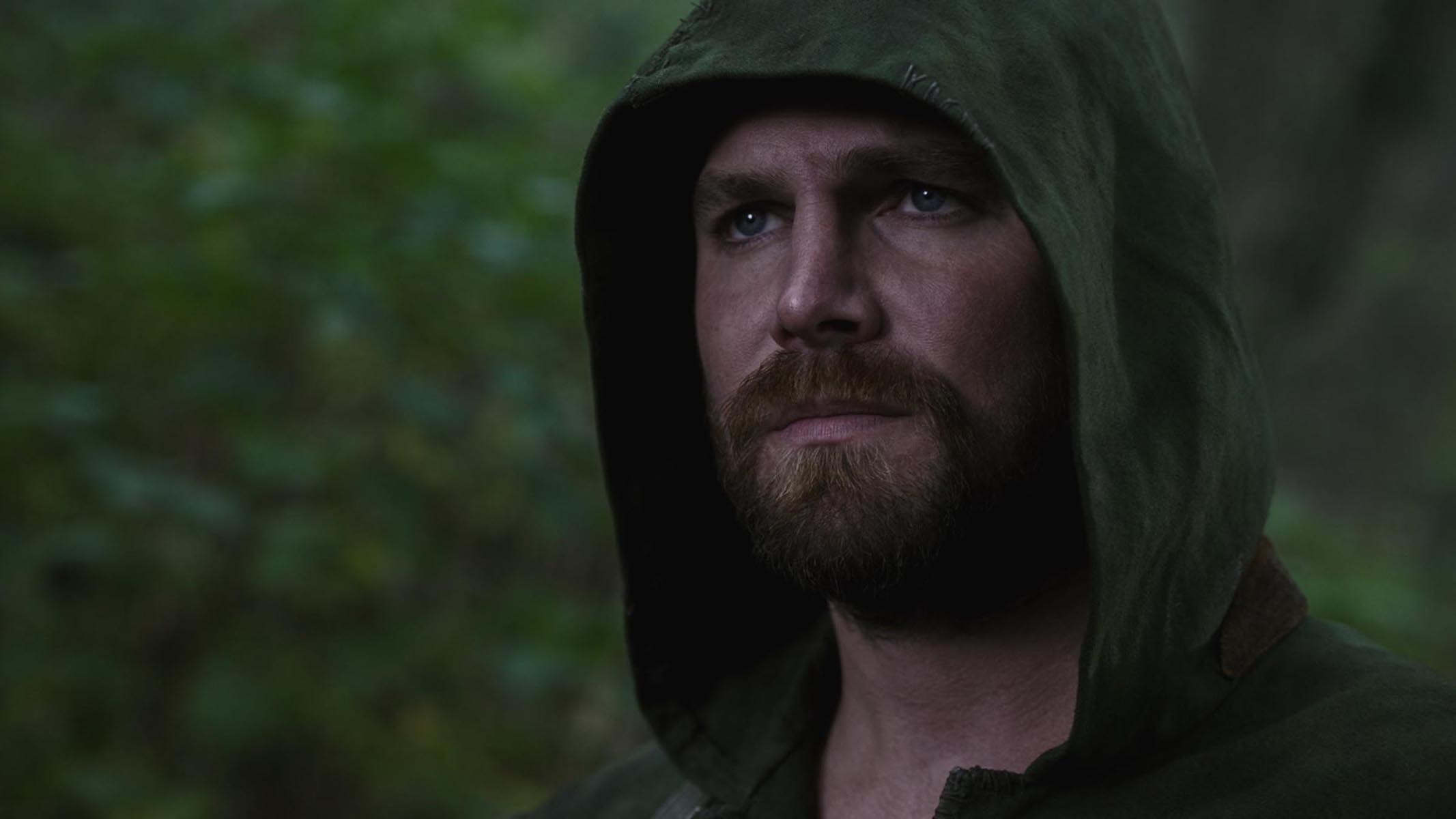 Stephen Amell as Oliver Queen/Green Arrow