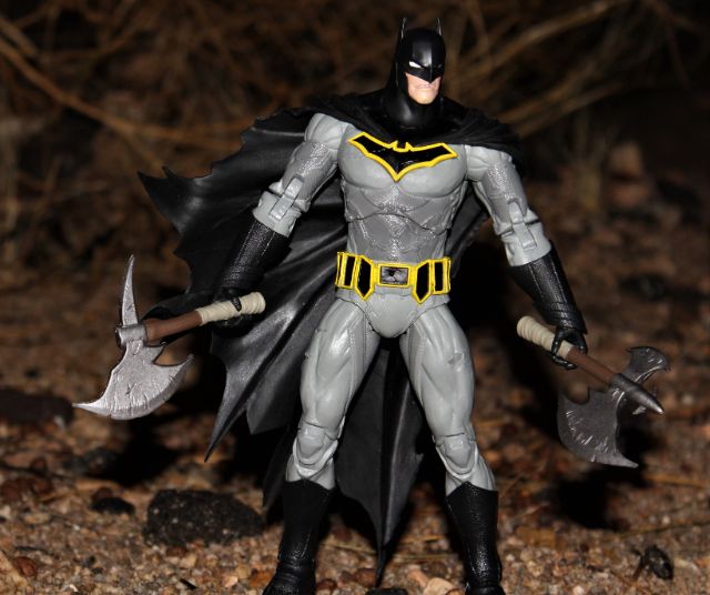 Batman with axes