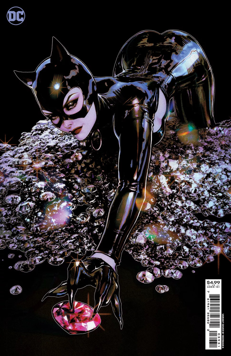 Catwoman #39 Variant Cover by Sozomaika