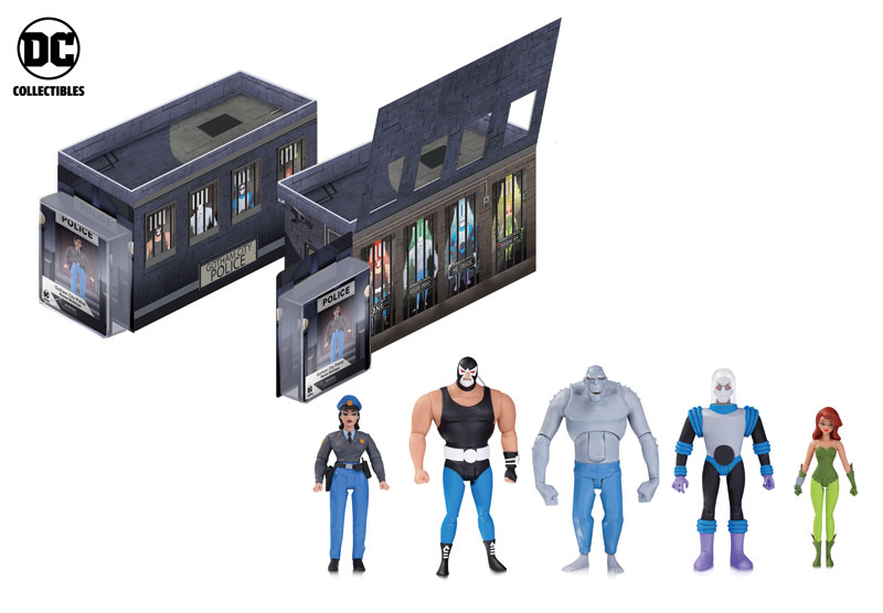BATMAN: THE ANIMATED SERIES GCPD ROGUES GALLERY ACTION FIGURE 5-PACK 