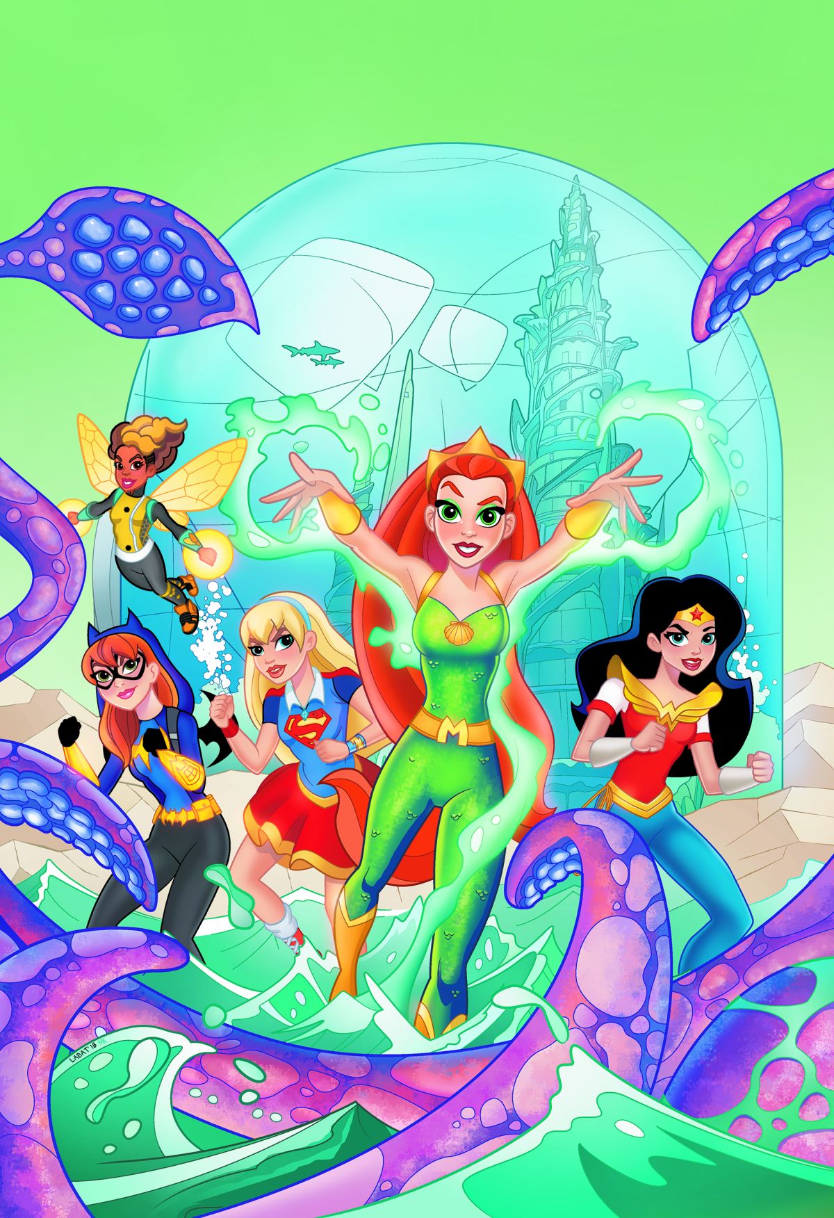 DC SUPER HERO GIRLS: THE SEARCH FOR ATLANTIS TP