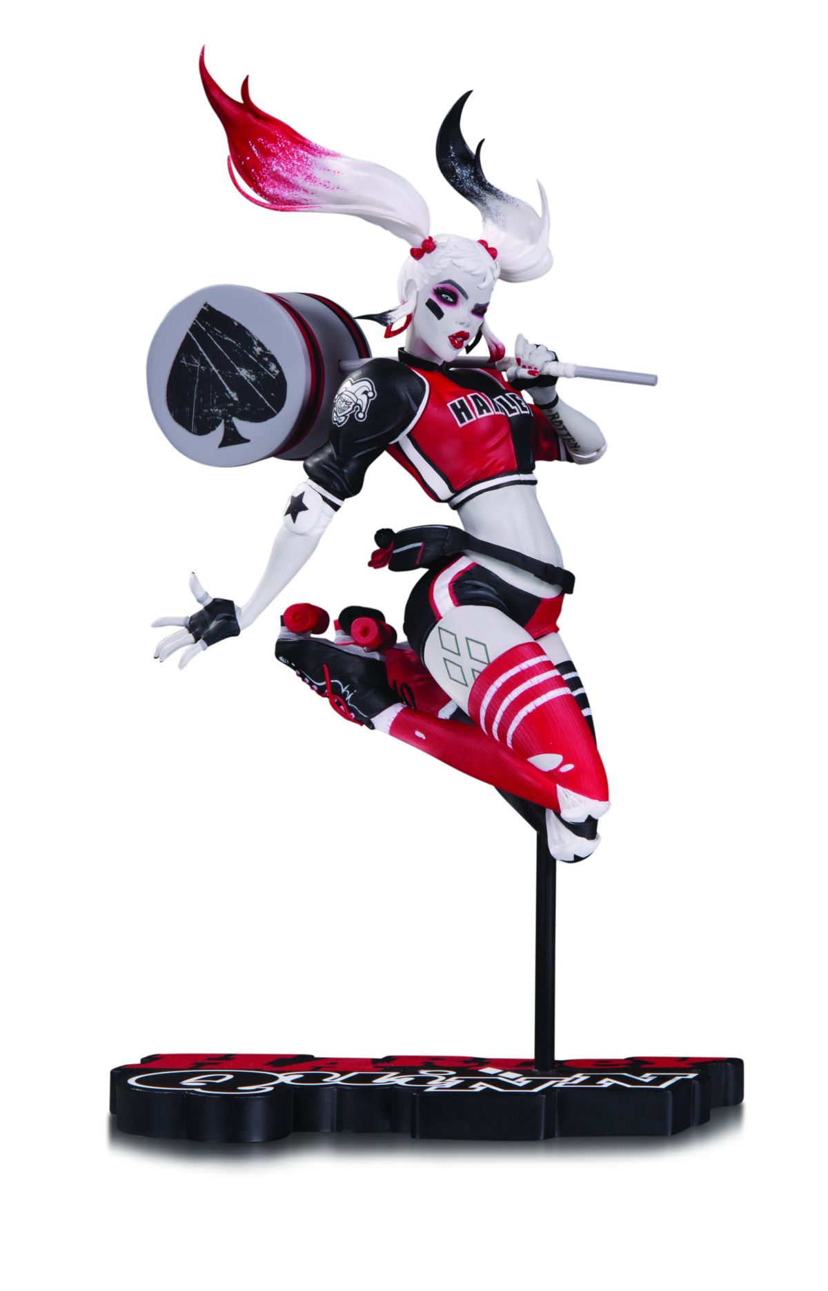 HARLEY QUINN RED, WHITE & BLACK BY BABS TARR STATUE