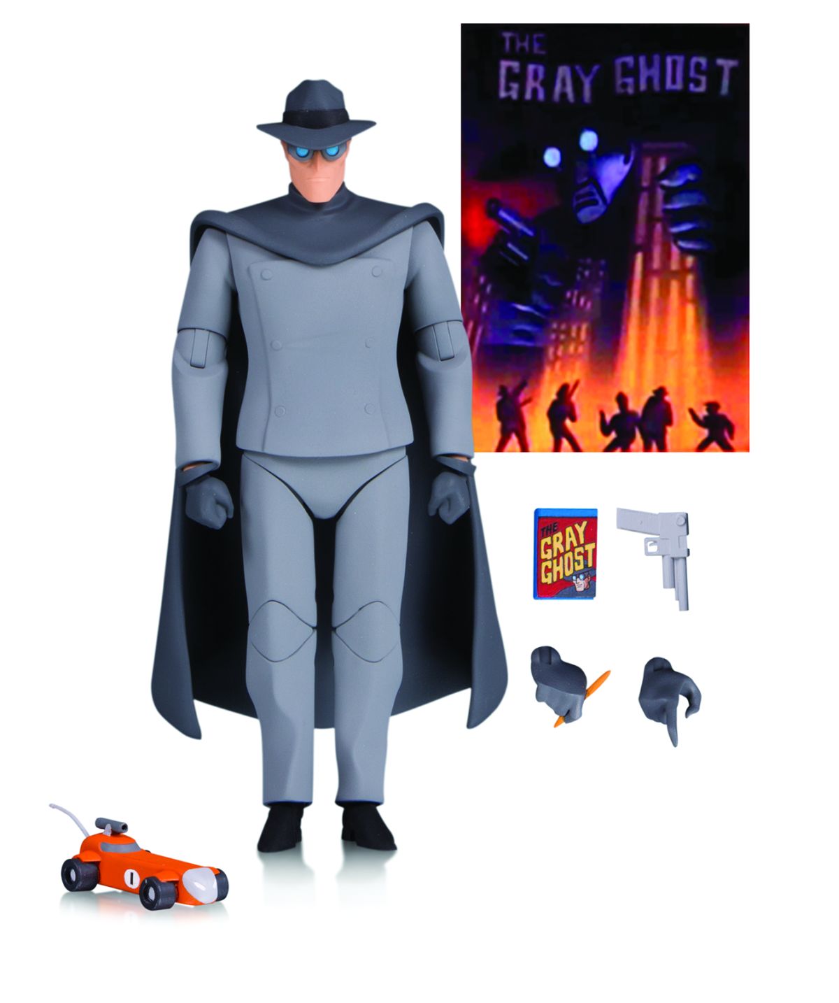 BATMAN: THE ANIMATED SERIES GRAY GHOST ACTION FIGURE