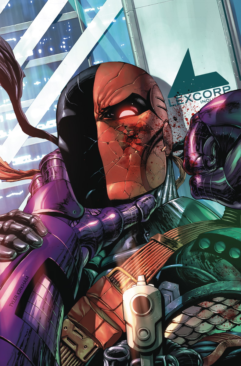 DEATHSTROKE #14EARTH 2: SOCIETY #8 Written by DAN ABNETT Art and cover by JORGE JIMENEZ On sale JANUARY 13 • 32 pg, FC, $2.99 US • RATED T A bold new era begins on Earth-2! The heroes have decided to take leadership roles in this still-rebuilding world. But power soon becomes absolute power, and the people of Earth-2 quickly discover they’ve trusted in the wrong heroes!