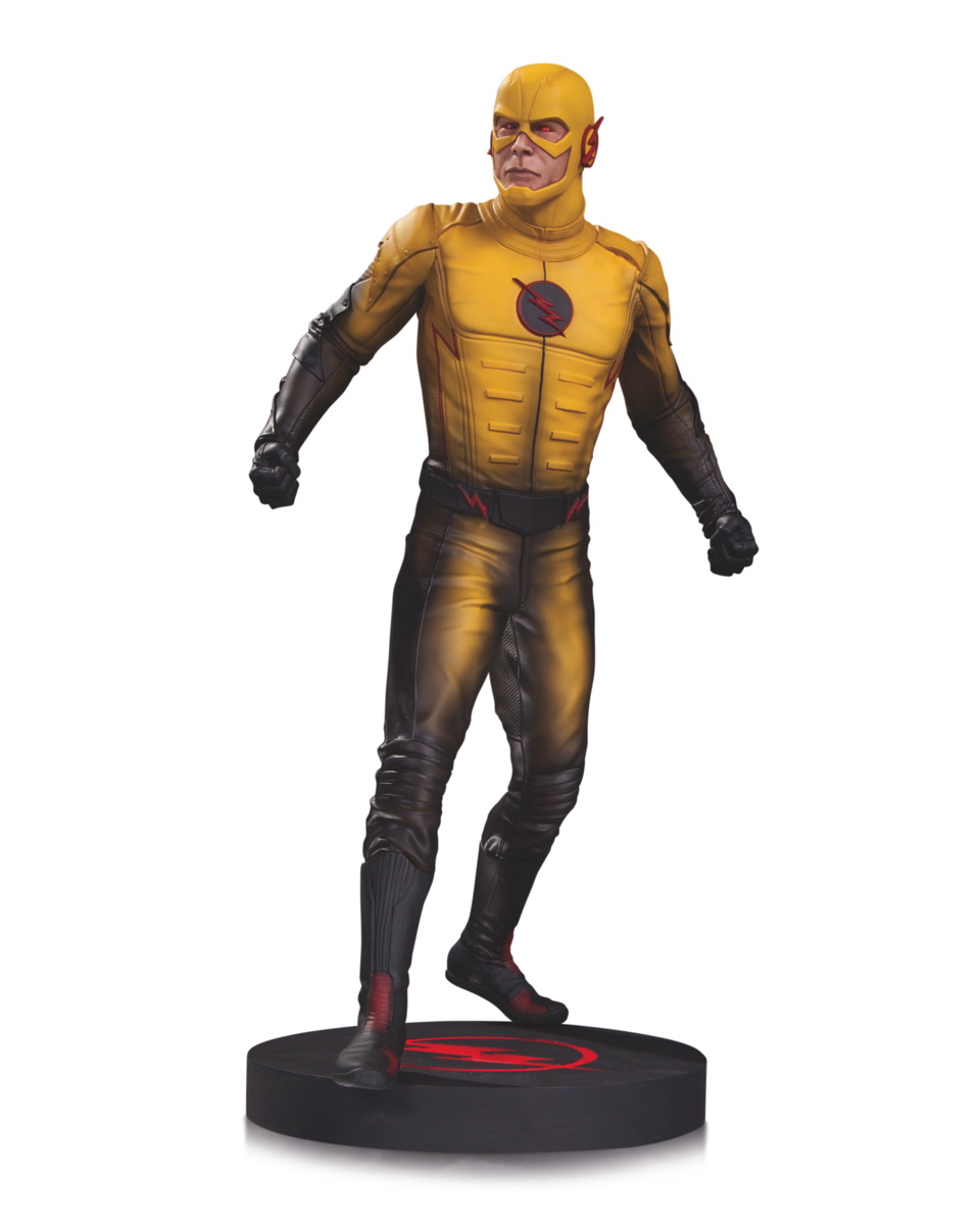 THE FLASH (TV) REVERSE-FLASH STATUE SCULPTED BY STEVE KIWUS