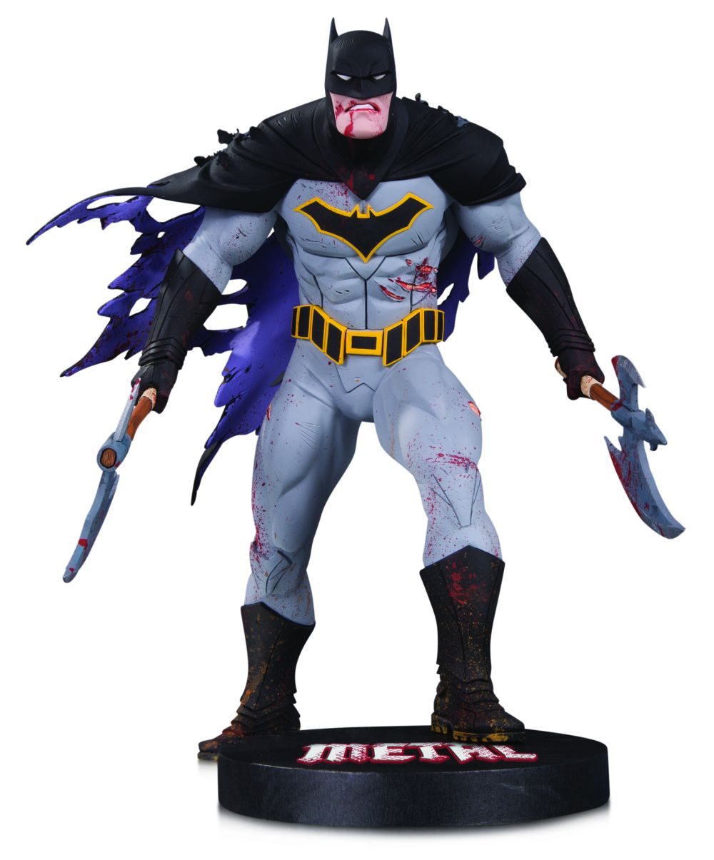 DC DESIGNER SERIES: METAL BATMAN BY GREG CAPULLO STATUE