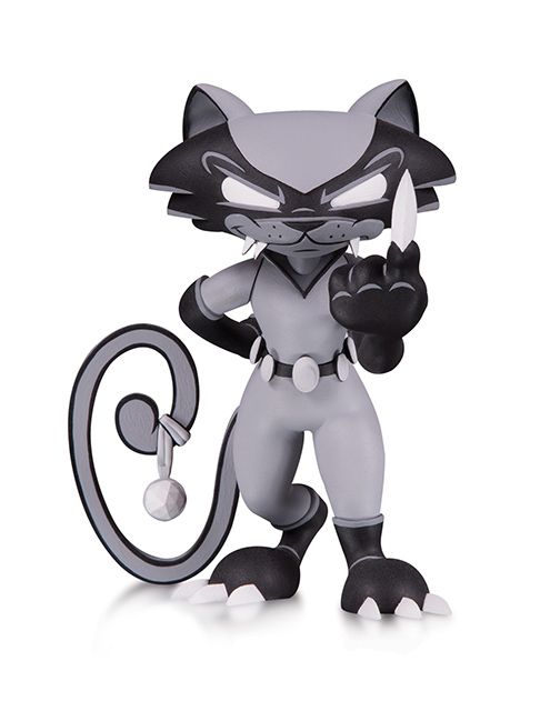 DC ARTISTS ALLEY: CATWOMAN BY JOE LEDBETTER VINYL FIGURES (Black and white variant)