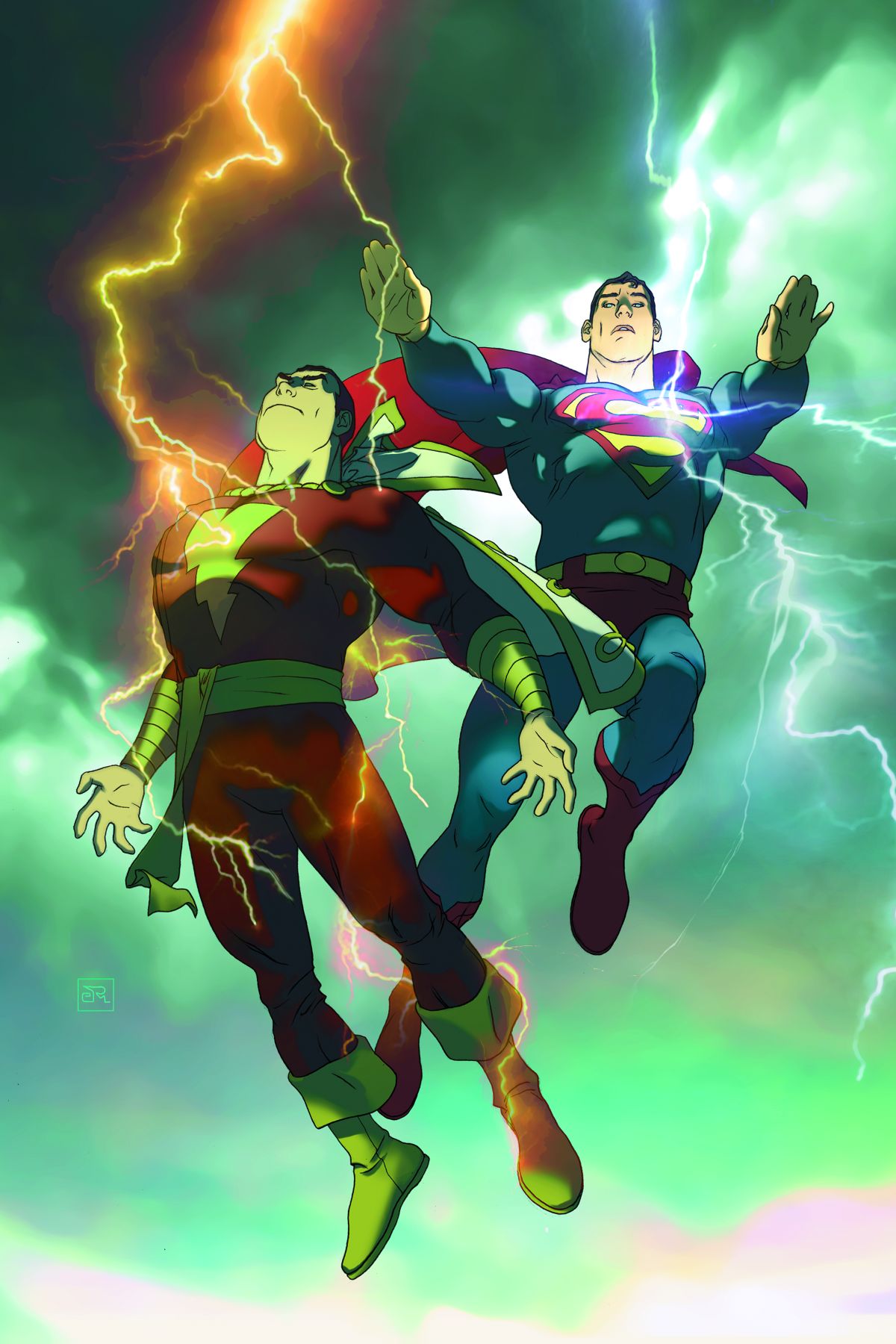 SUPERMAN/SHAZAM!: FIRST THUNDER DELUXE EDITION HC 