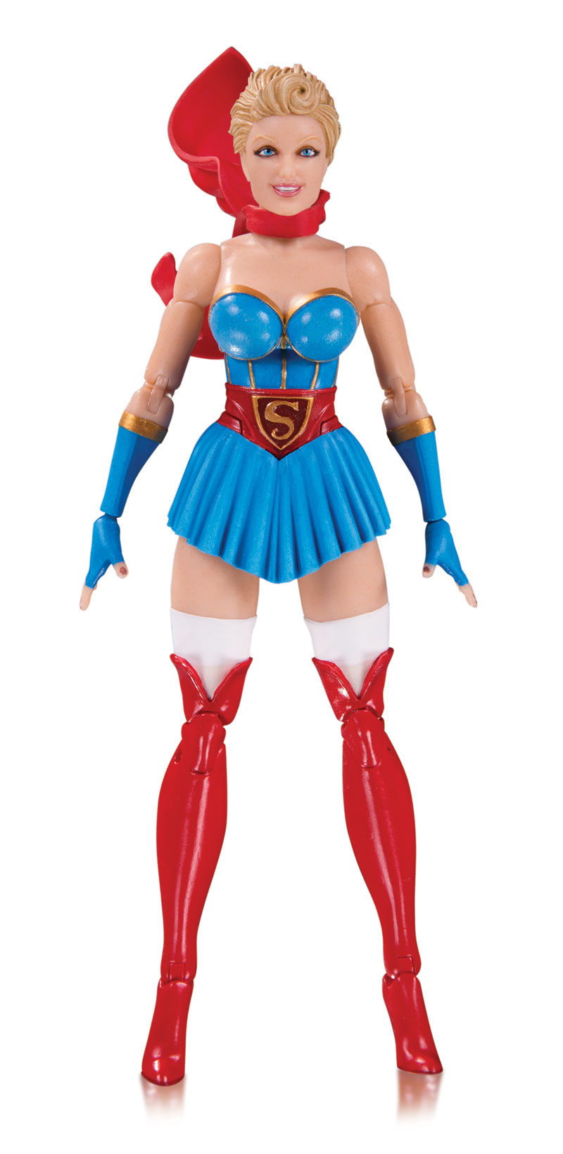 DC DESIGNER SERIES BOMBSHELLS BY ANT LUCIA BUMBLEBEE AND SUPERGIRL ACTION FIGURES