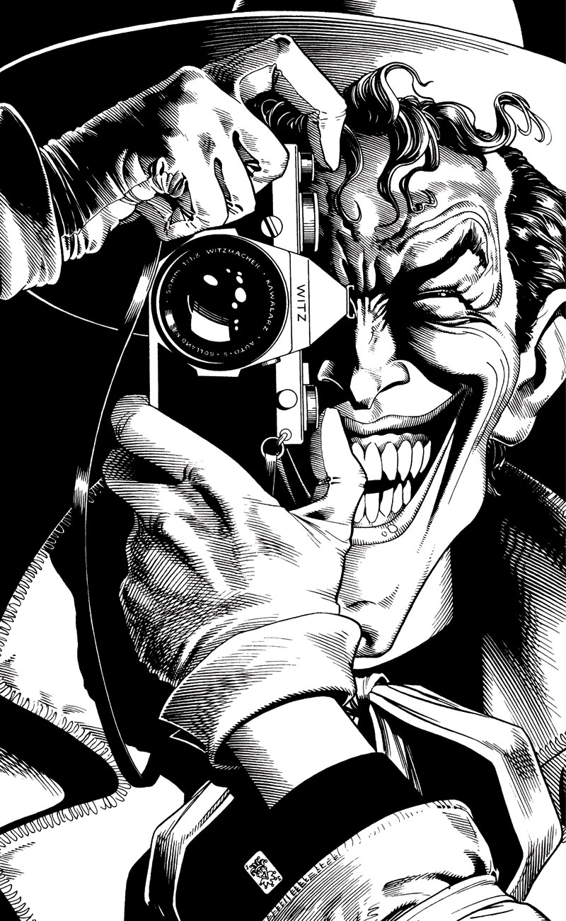 THE JOKER: AN ADULT COLORING BOOK TP