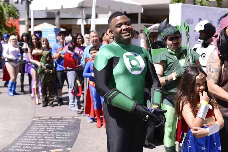 DC Comics Super Hero World Record Event