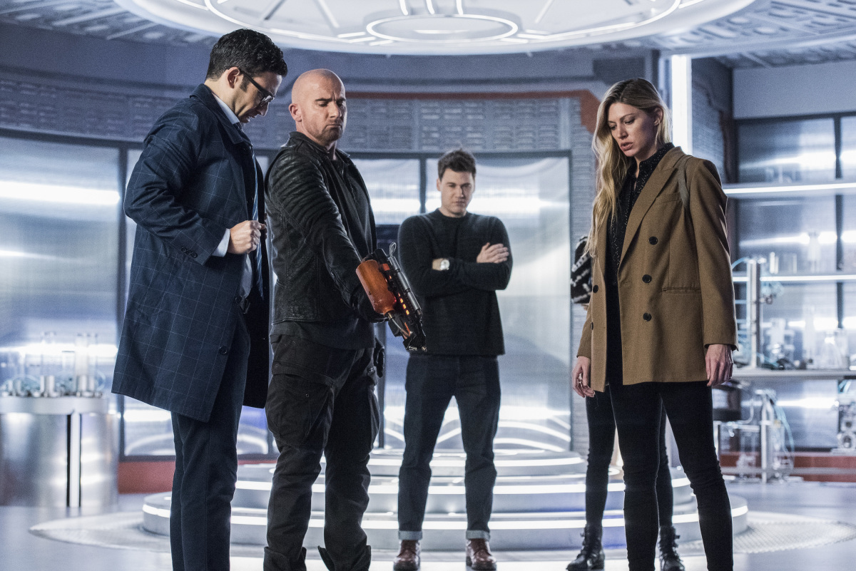 Adam Tsekhman as Agent Gary Green,  Dominic Purcell as Mick Rory/Heatwave, Nick Zano as Nate Heywood/Steel and Jes Macallan as Ava Sharpe