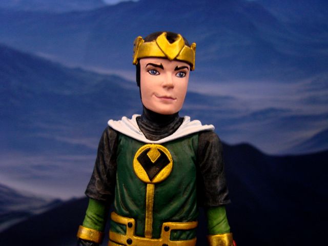 Kid Loki closeup