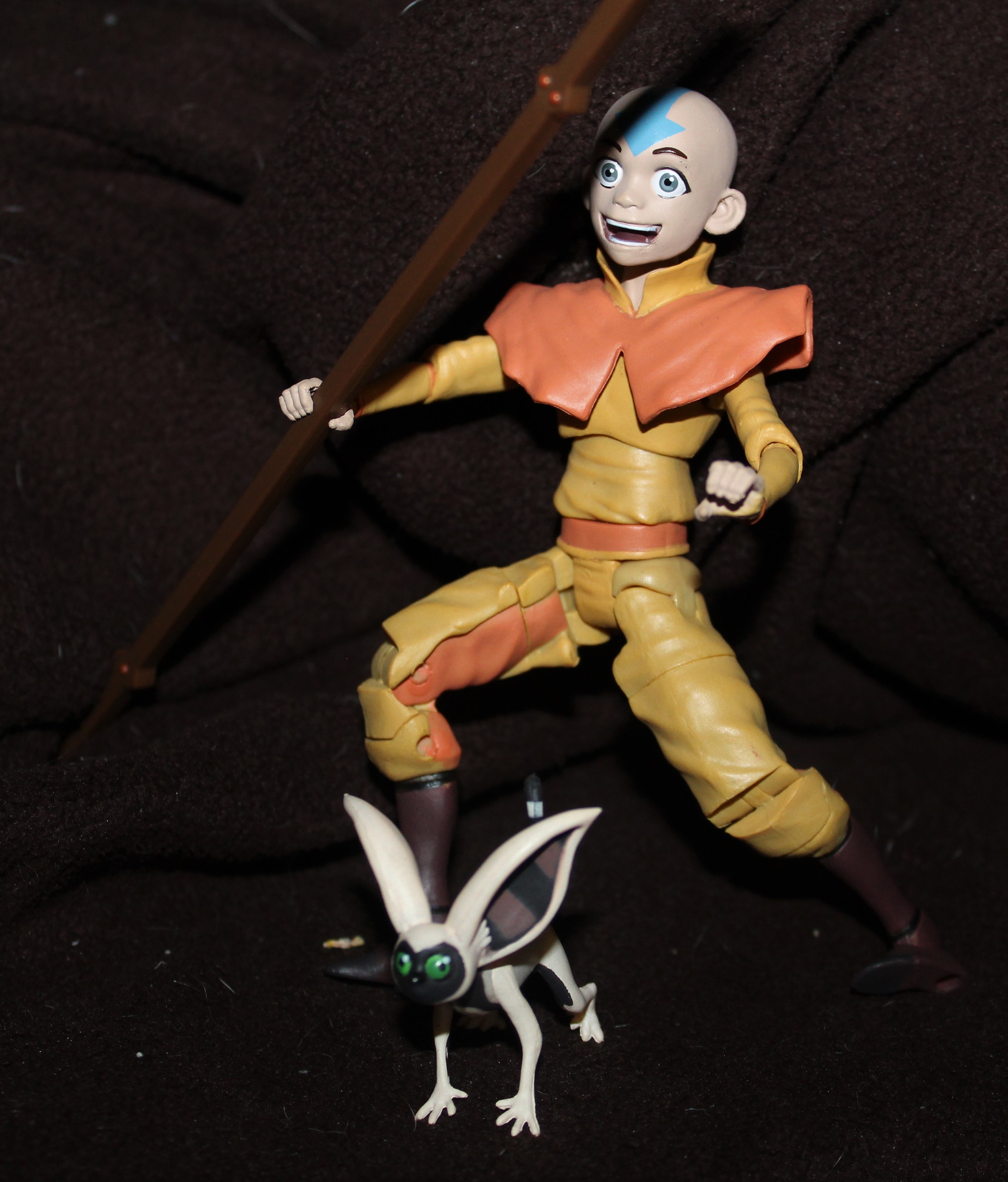 Aang staff fight
