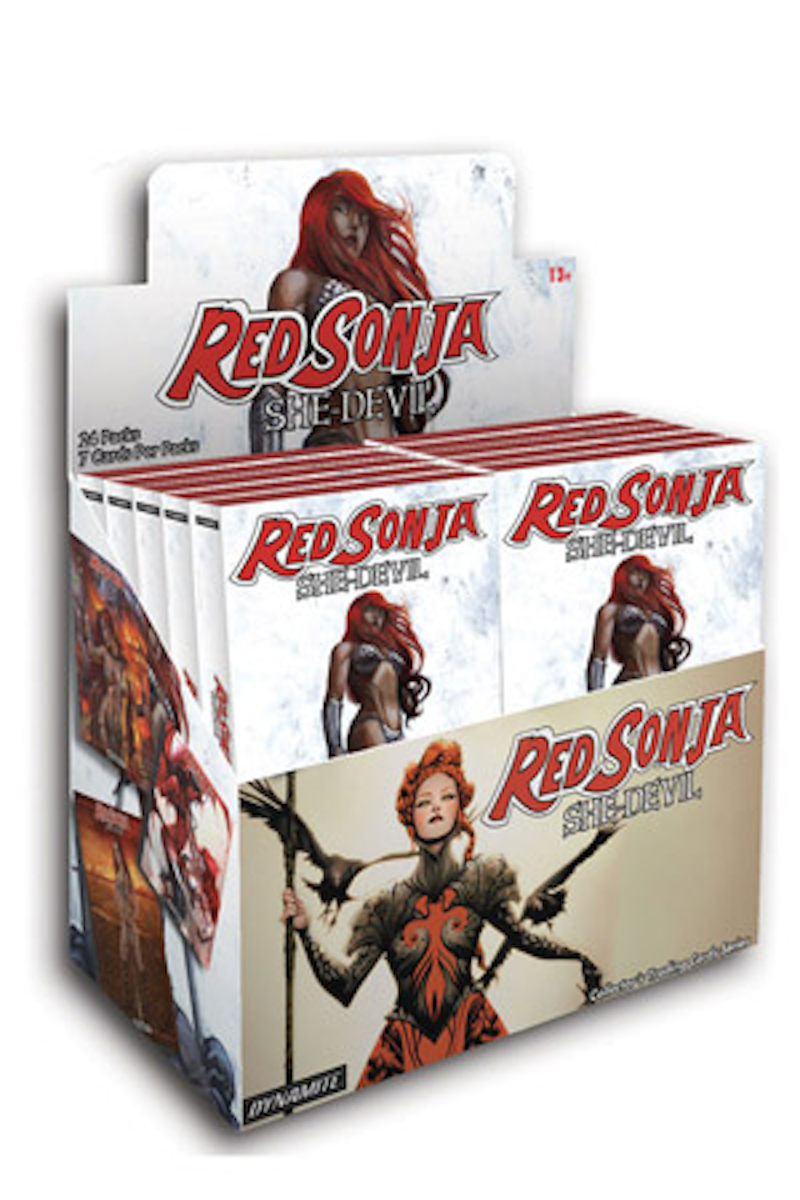 Red Sonja: She-Devil Deluxe Ultra-Premium Trading Card Set