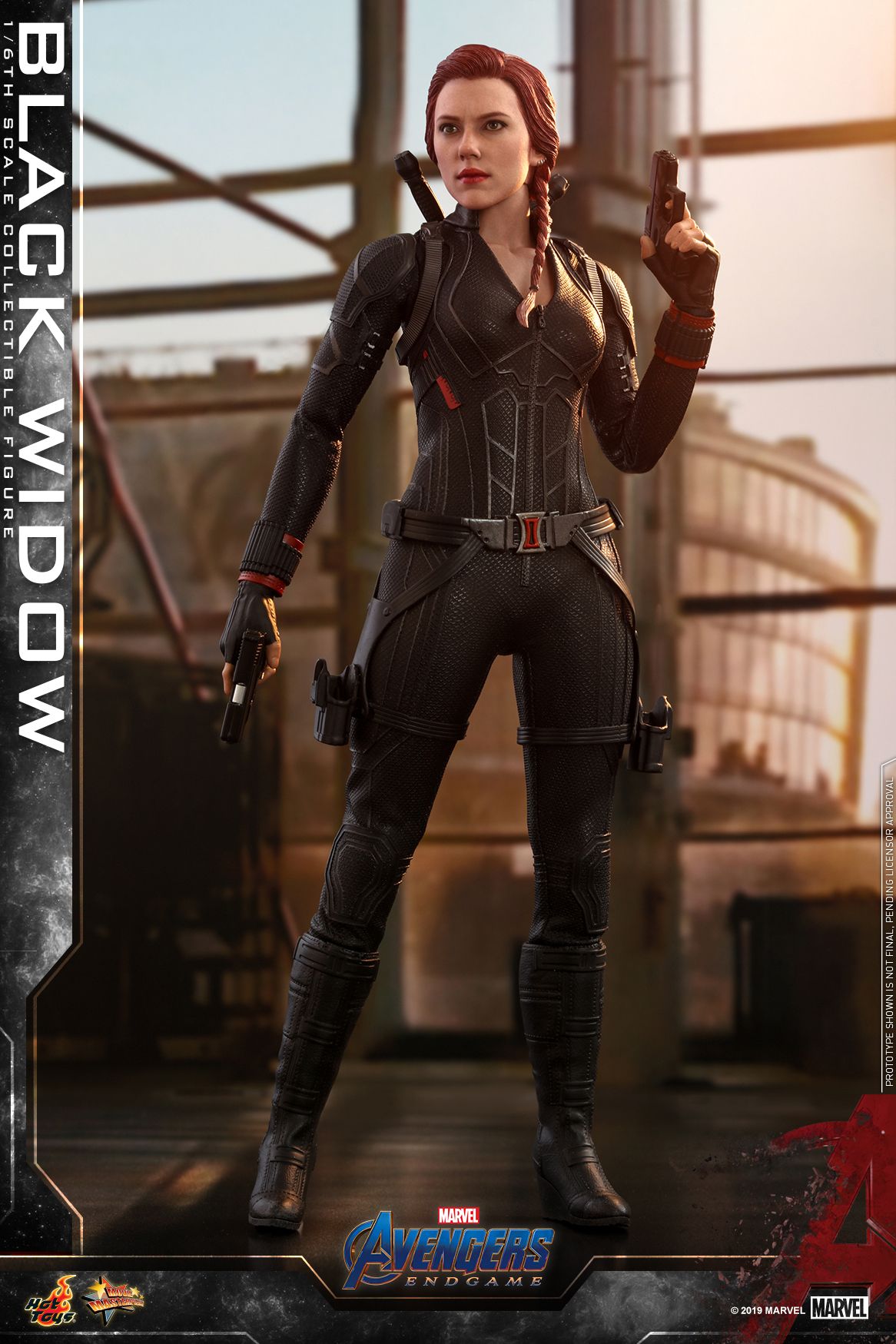 Hot Toys Avengers 4 Black Widow Collectible Figure_pr1