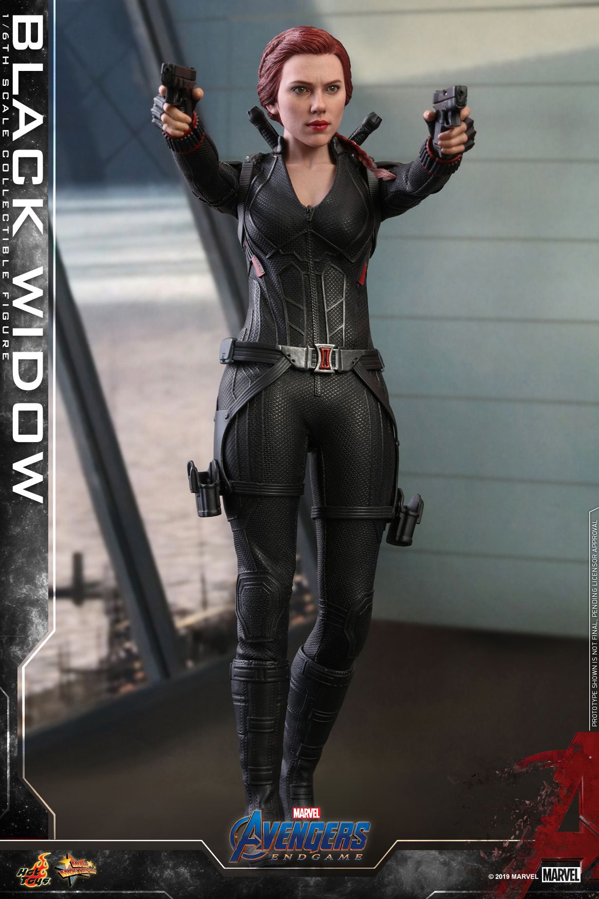 Hot Toys Avengers 4 Black Widow Collectible Figure_pr3
