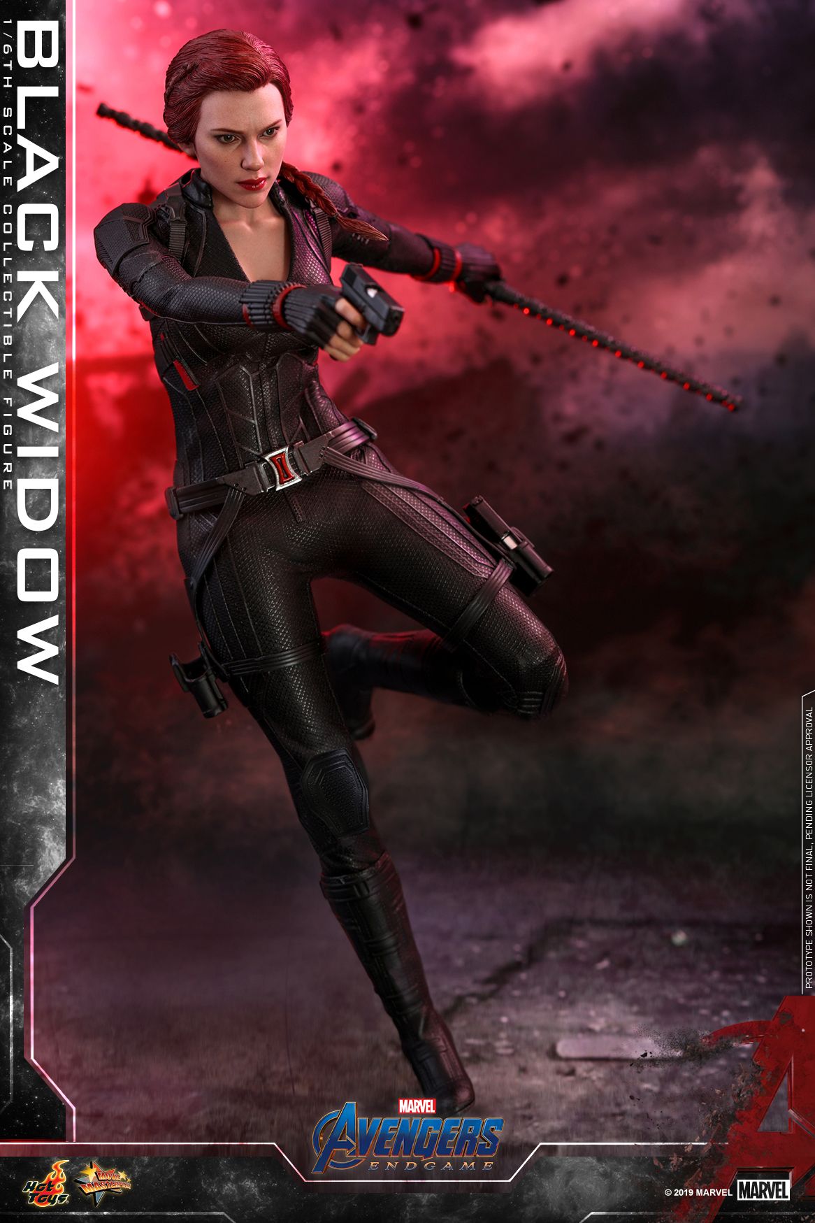 Hot Toys Avengers 4 Black Widow Collectible Figure_pr5