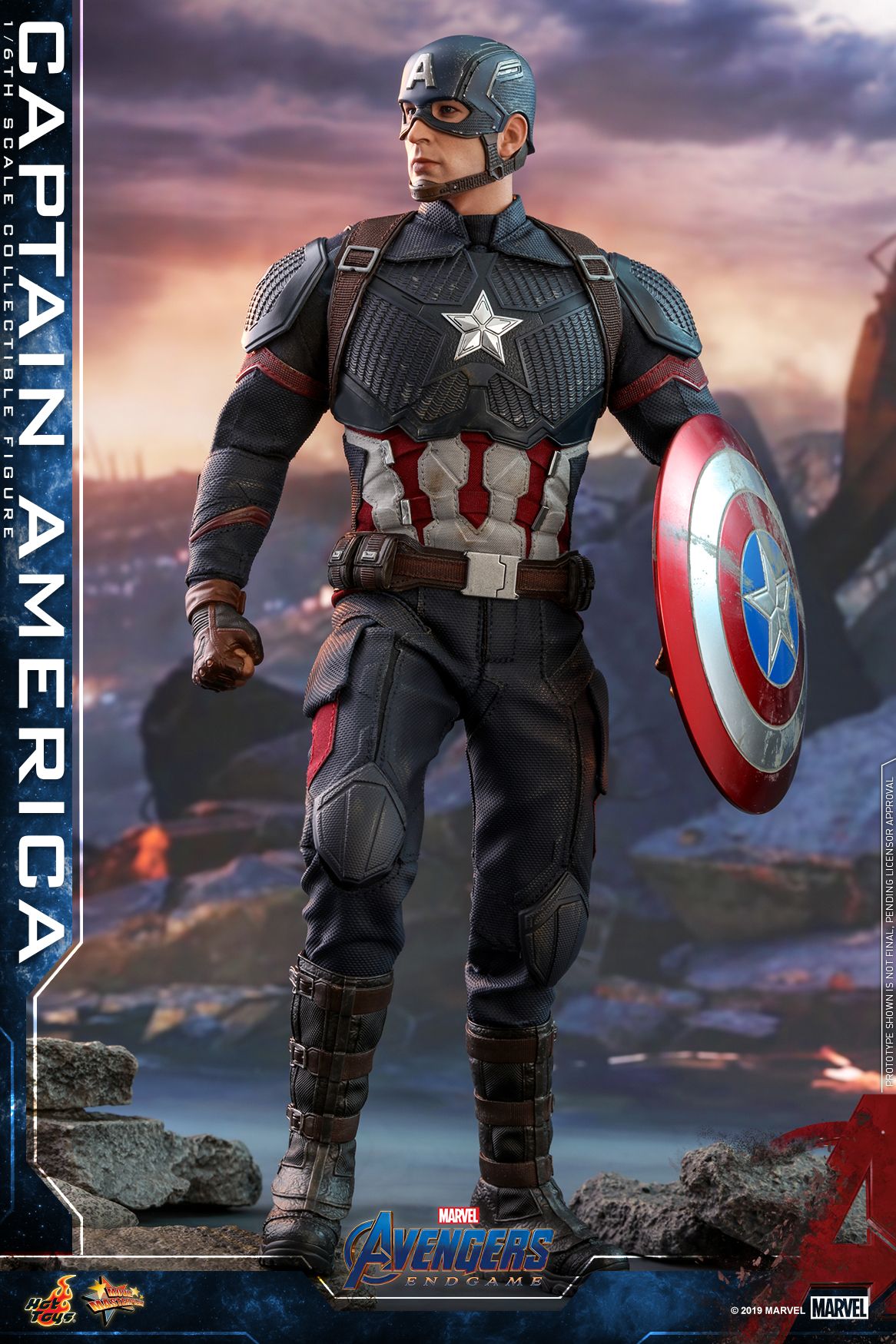 Hot Toys Avengers 4 Captain America Collectible Figure_pr1