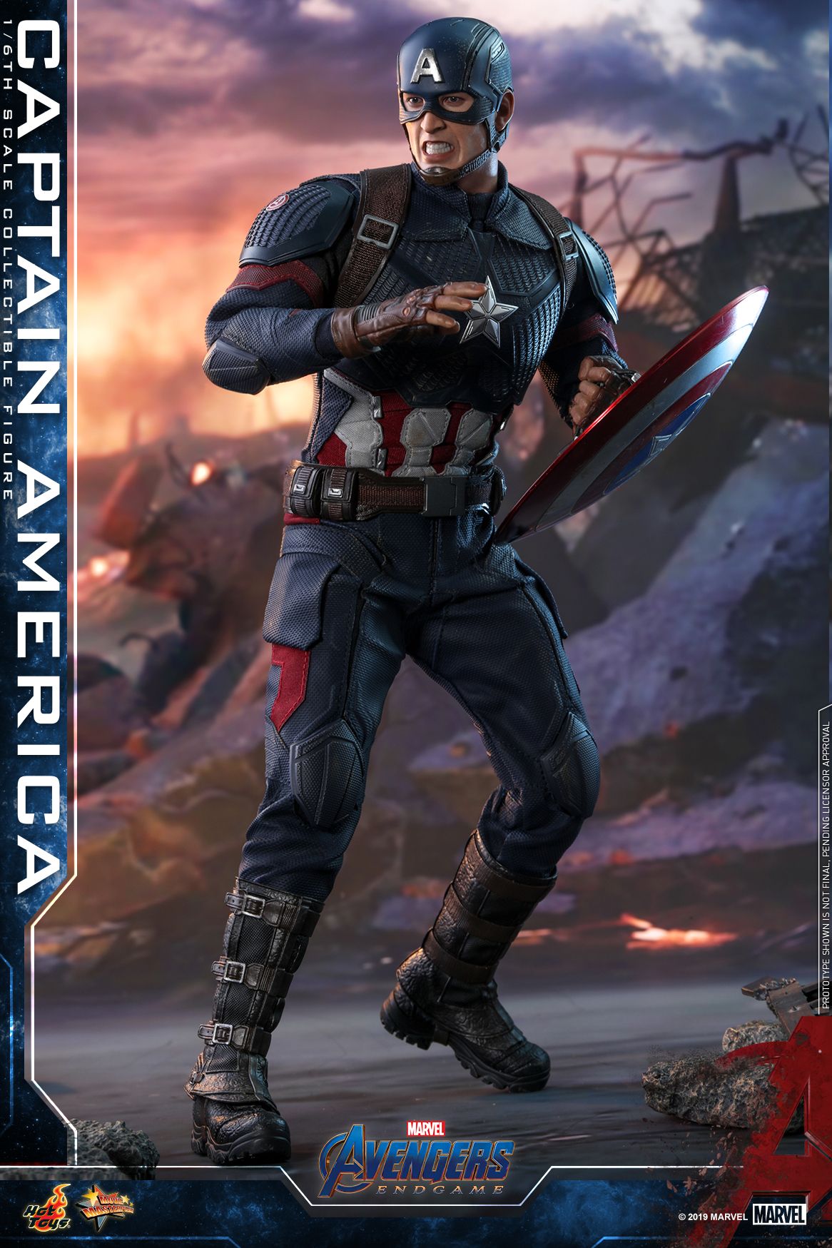 Hot Toys Avengers 4 Captain America Collectible Figure_pr10