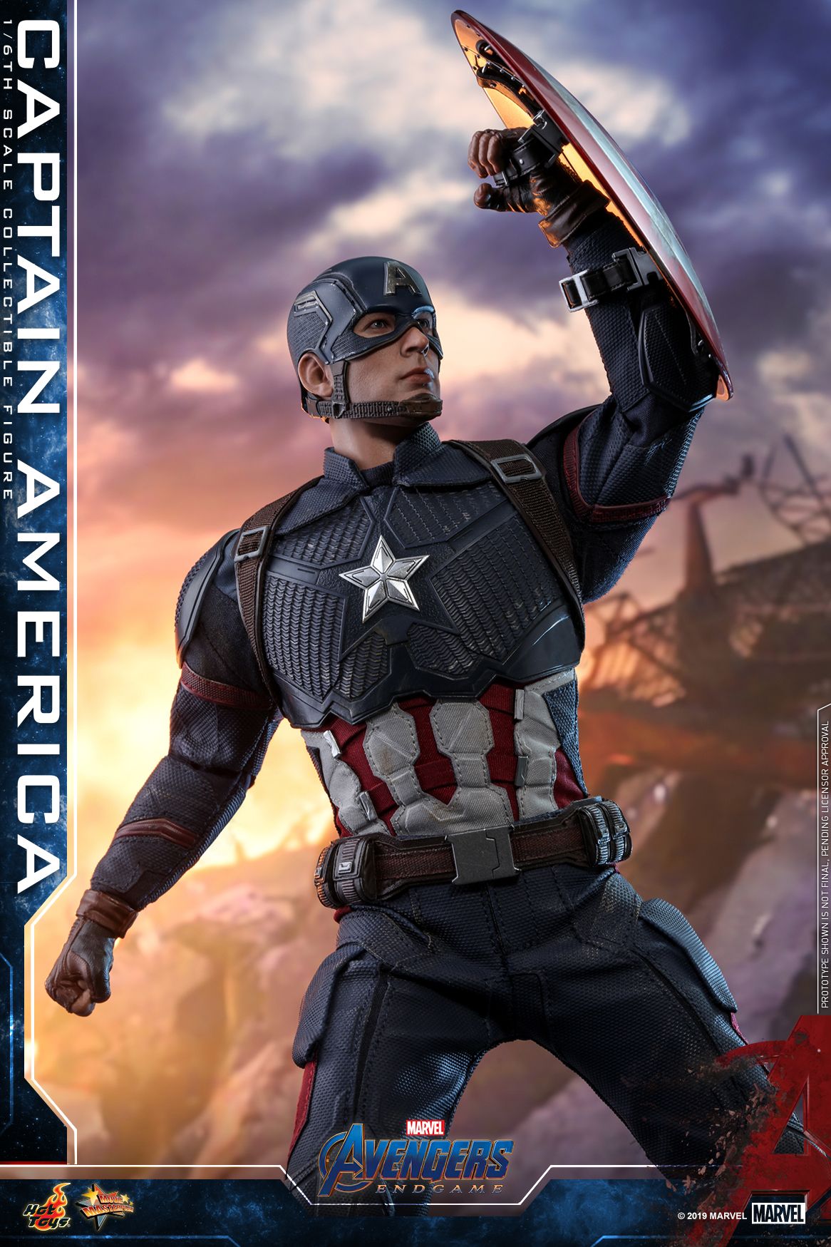 Hot Toys Avengers 4 Captain America Collectible Figure_pr11