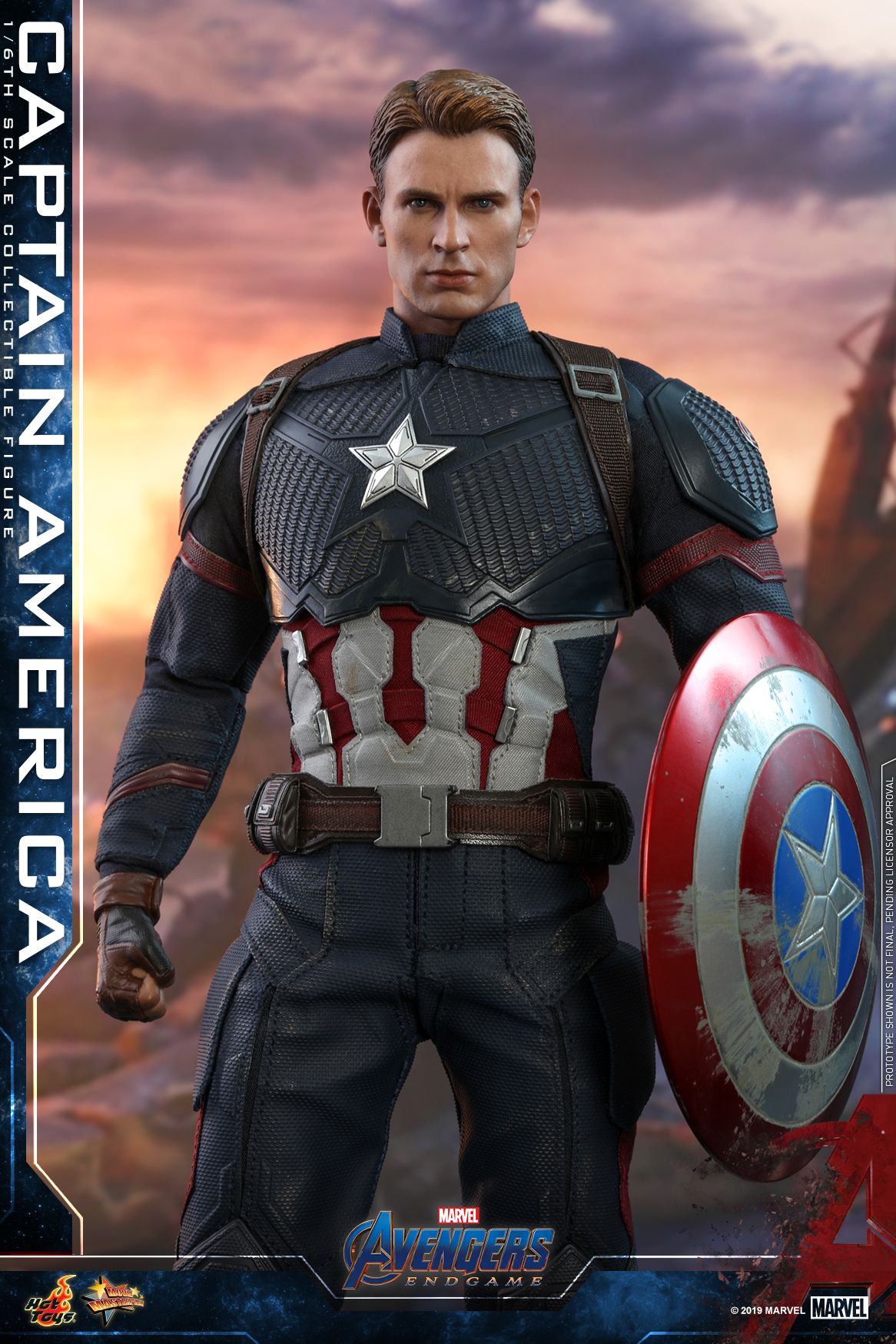 Hot Toys Avengers 4 Captain America Collectible Figure_pr13