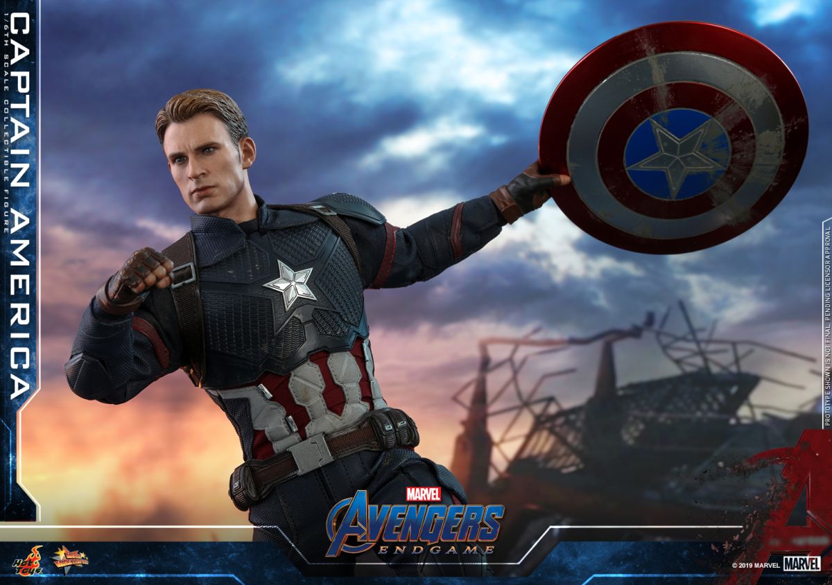 Hot Toys Avengers 4 Captain America Collectible Figure_pr16