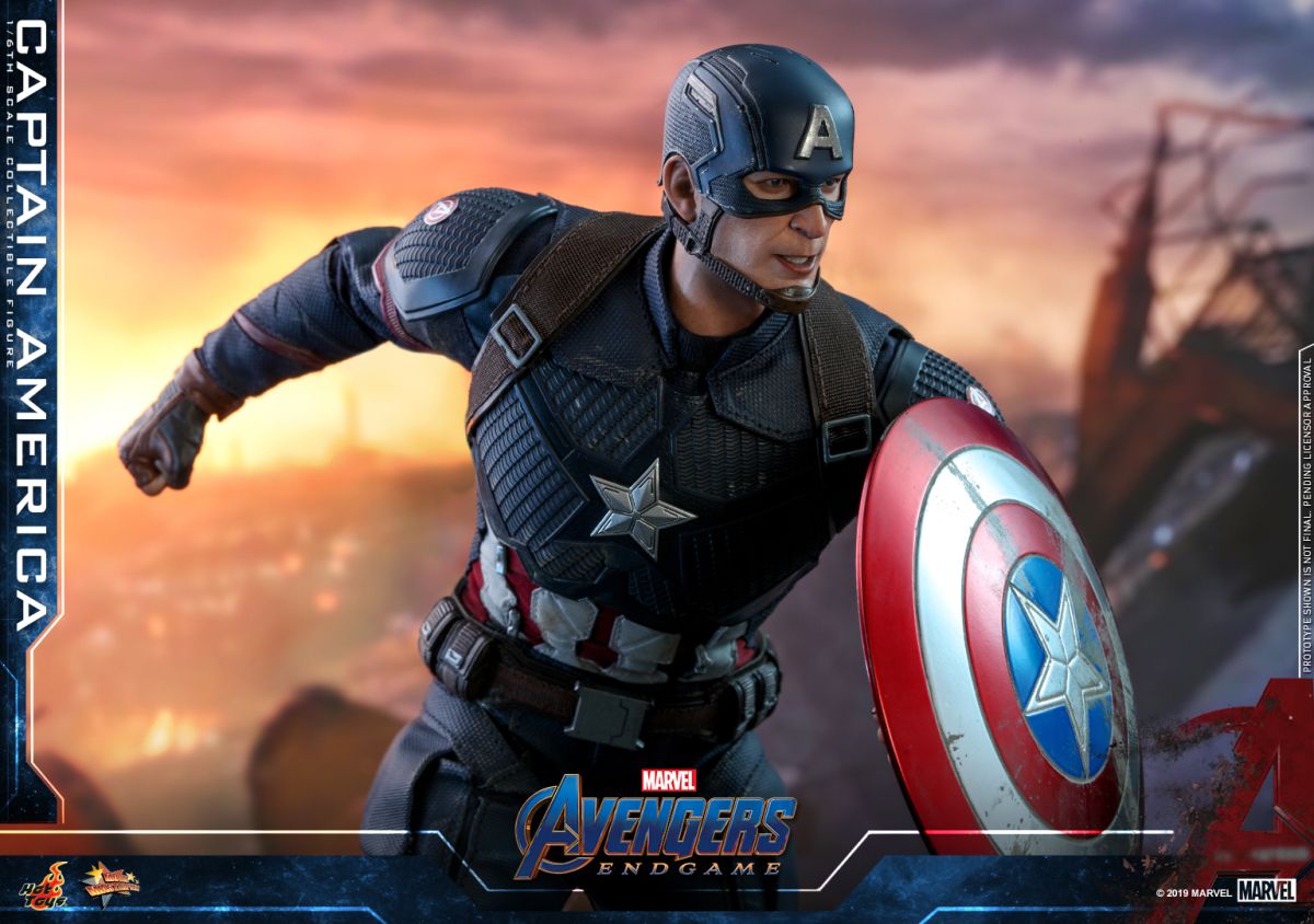 Hot Toys Avengers 4 Captain America Collectible Figure_pr17
