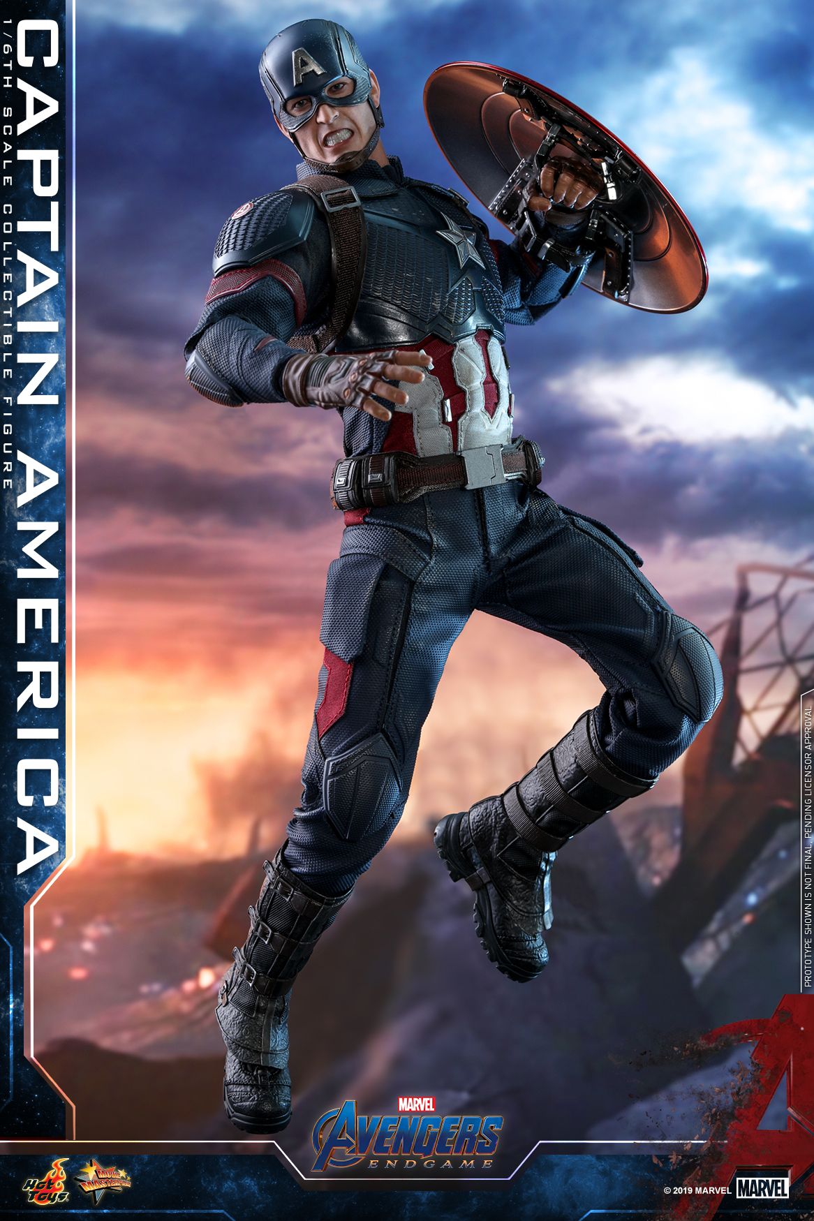Hot Toys Avengers 4 Captain America Collectible Figure_pr2