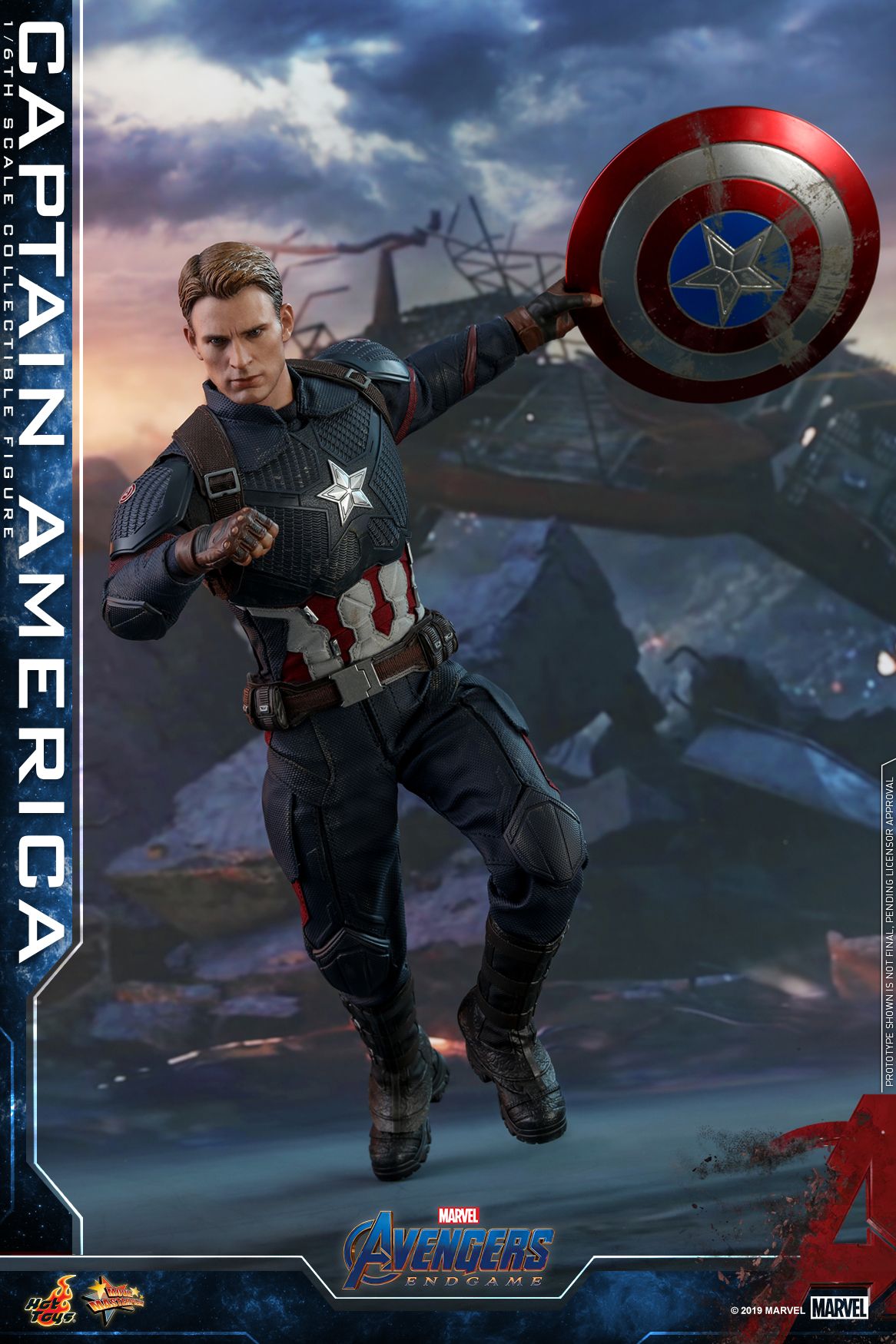 Hot Toys Avengers 4 Captain America Collectible Figure_pr6
