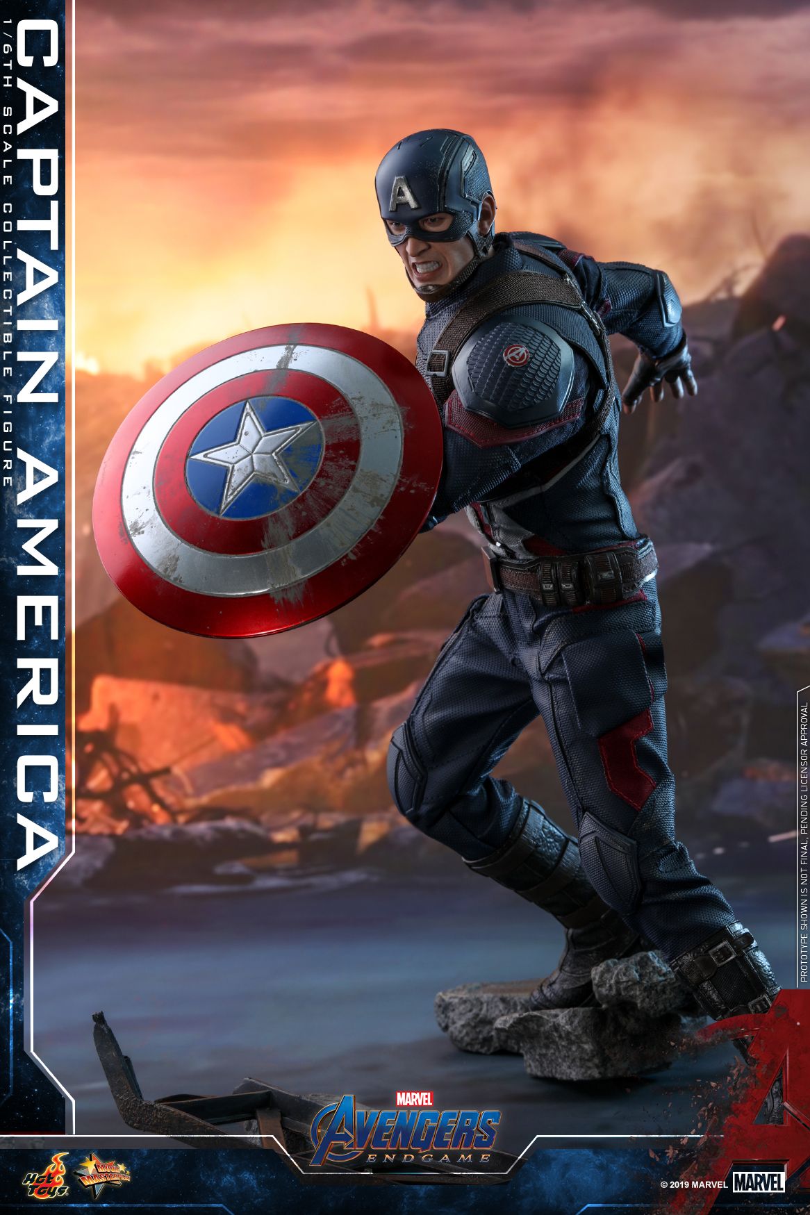 Hot Toys Avengers 4 Captain America Collectible Figure_pr7