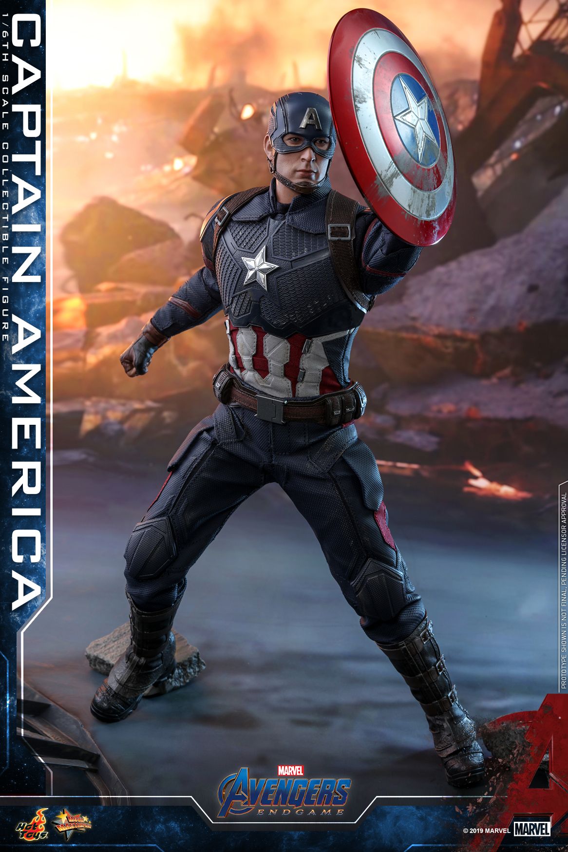 Hot Toys Avengers 4 Captain America Collectible Figure_pr9