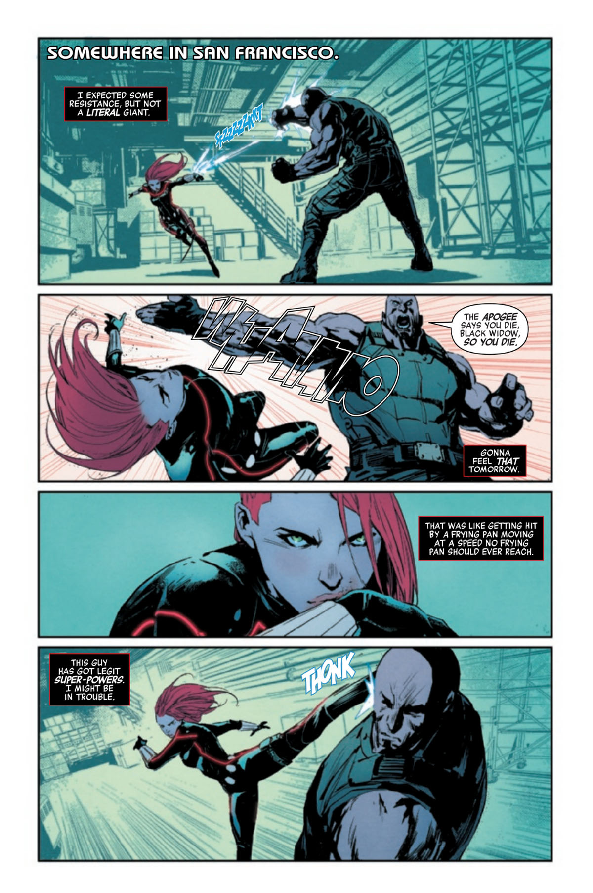 Black Widow #6 page 1