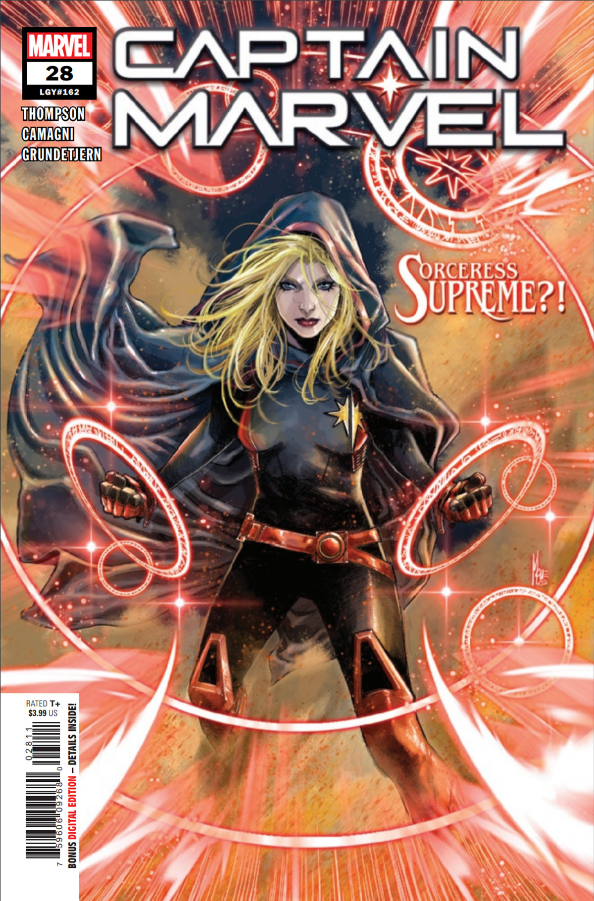 Captain Marvel #28 cover