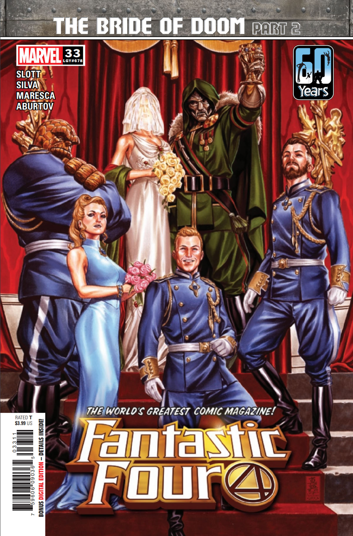 Fantastic Four #33 cover