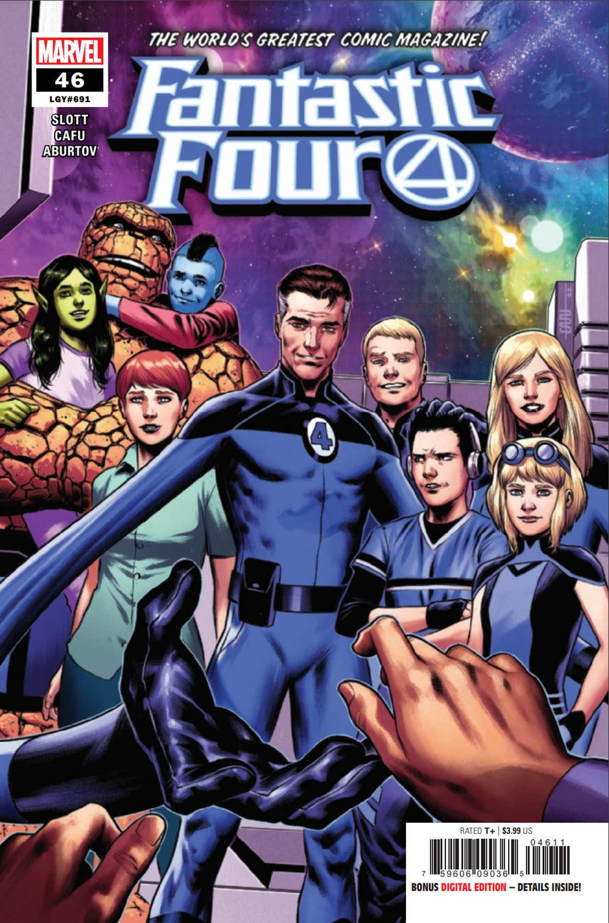 Fantastic Four #46 cover