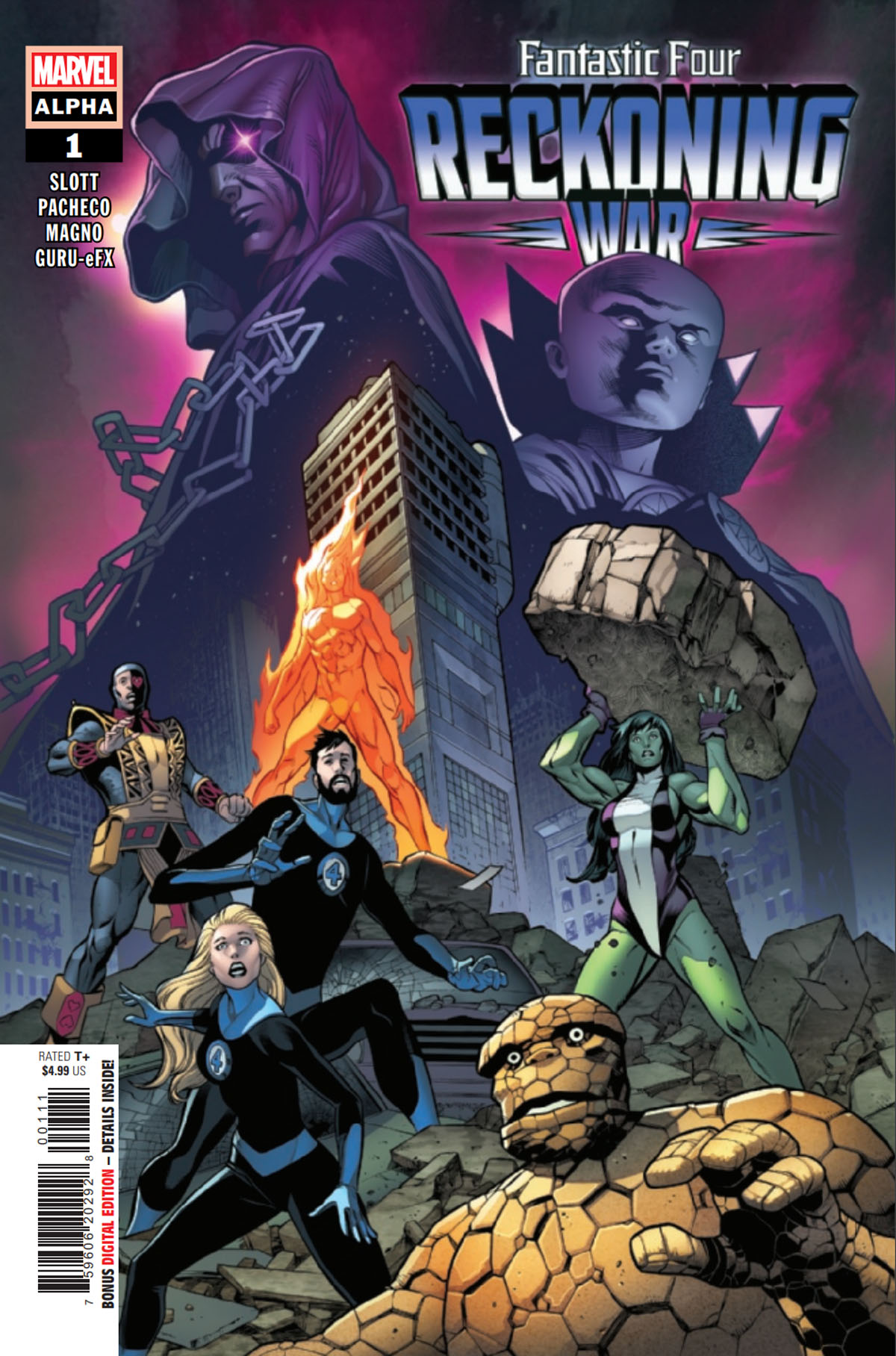 Fantastic Four: Reckoning War #1 cover