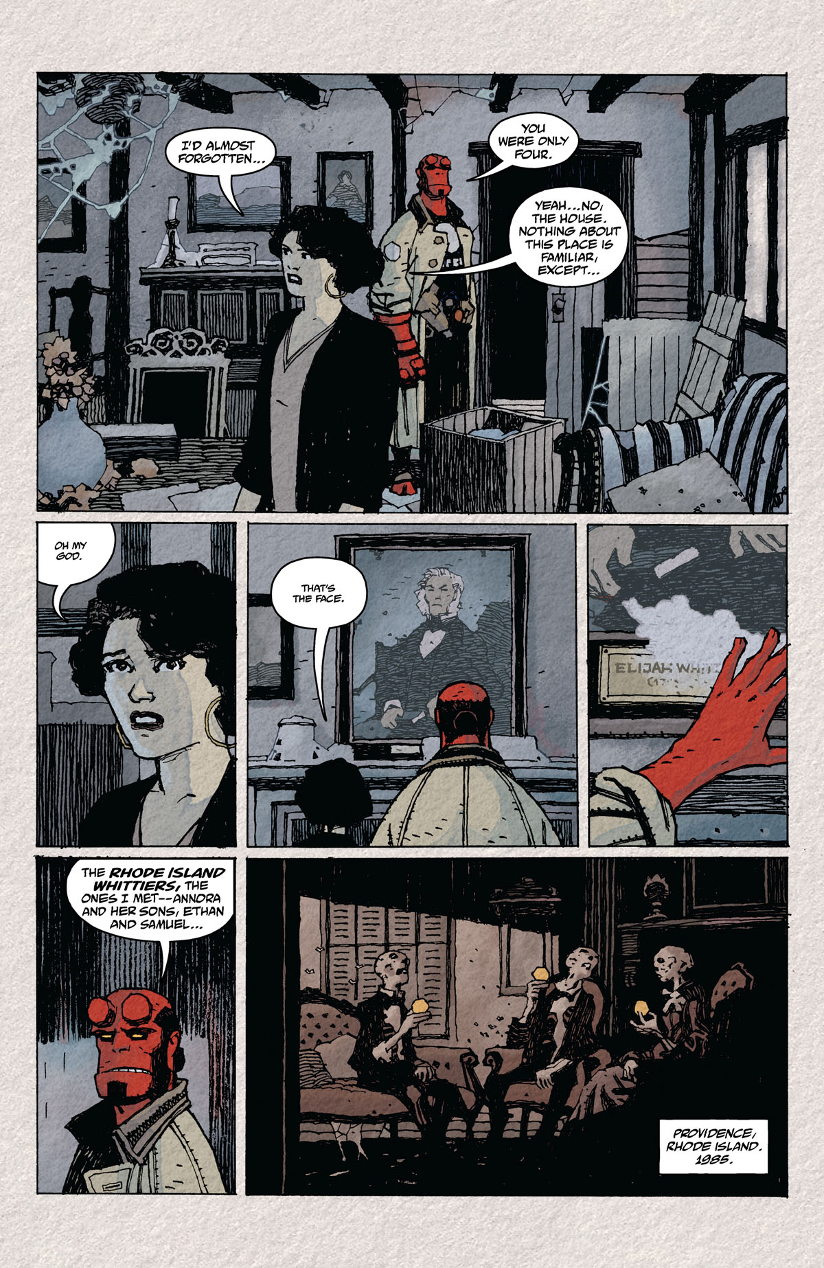 Hellboy and the B.P.R.D.: Old Man Whittier page 3