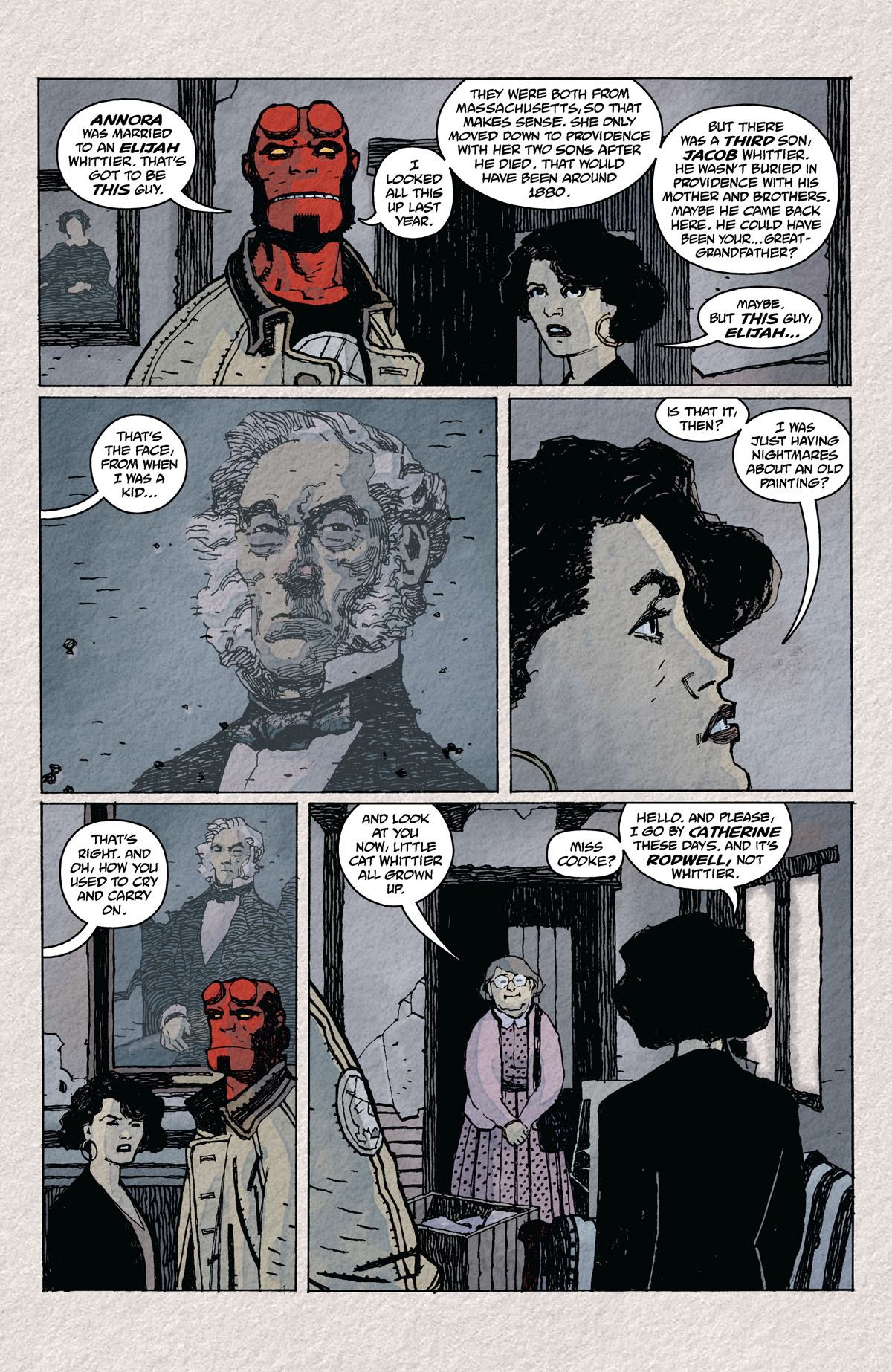 Hellboy and the B.P.R.D.: Old Man Whittier page 4