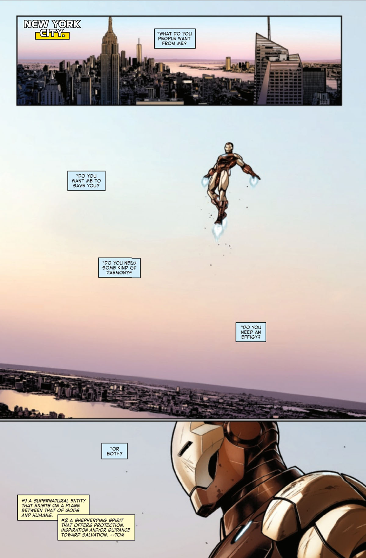 Iron Man #3 page 1