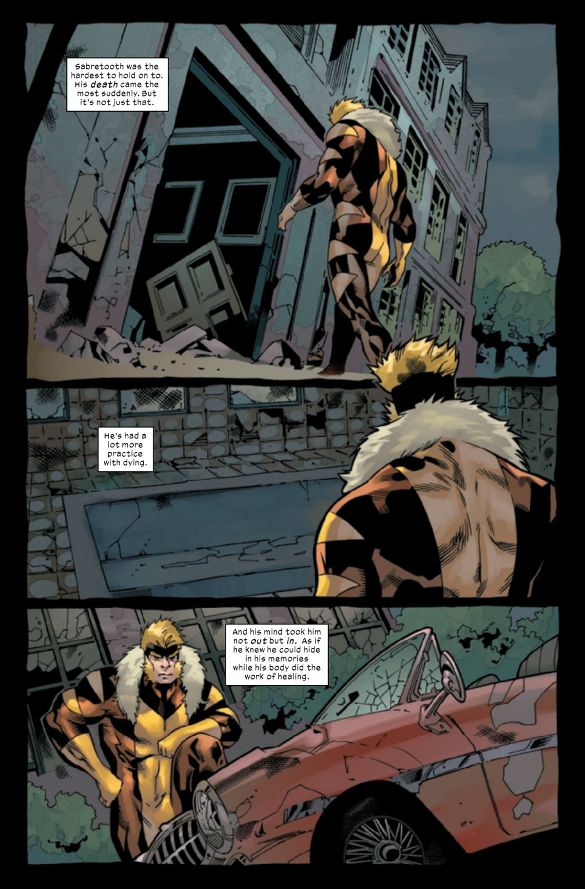 Sabretooth #4 page 1