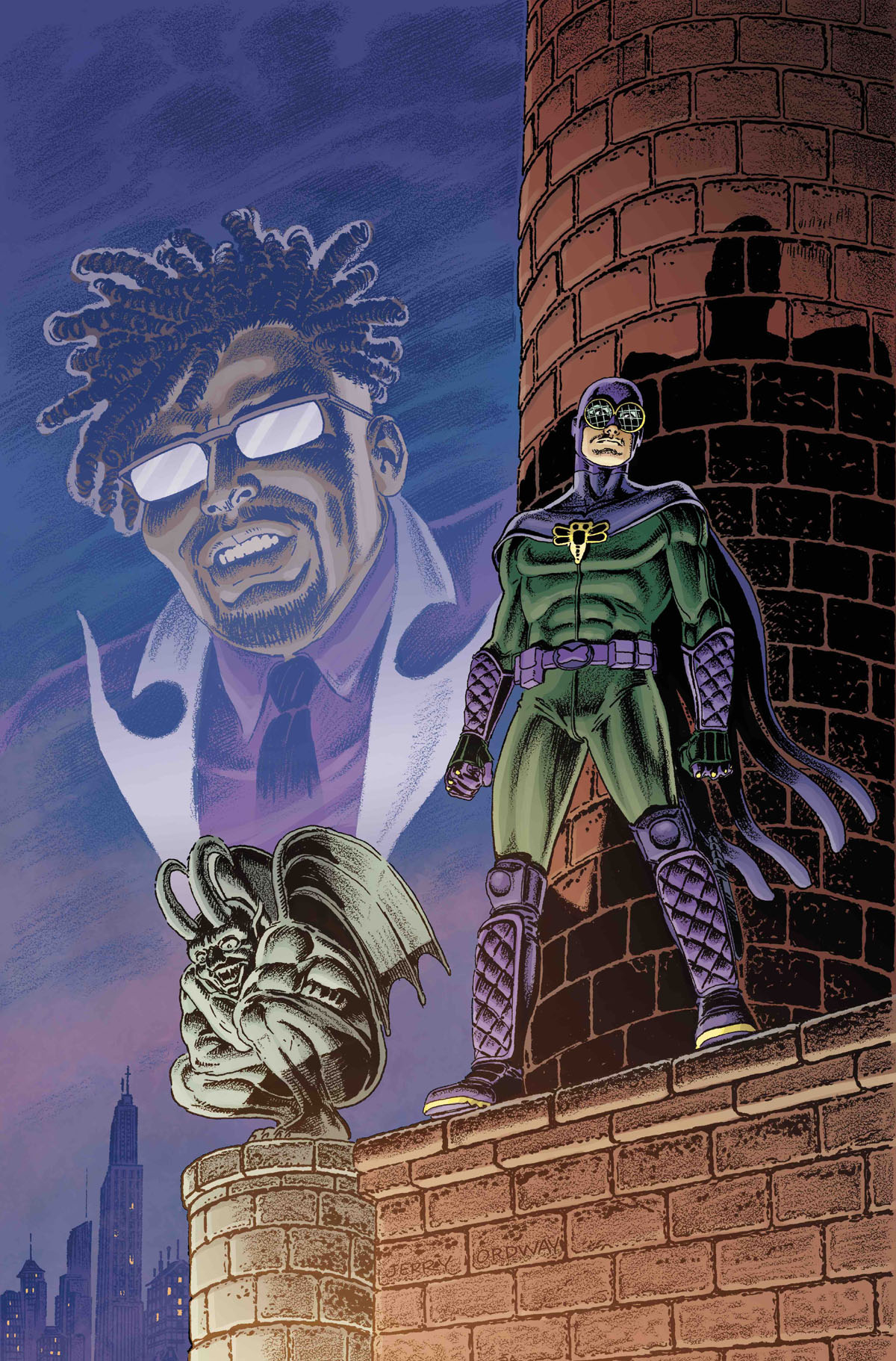 The Wrong Earth: Purple cover by Jerry Ordway